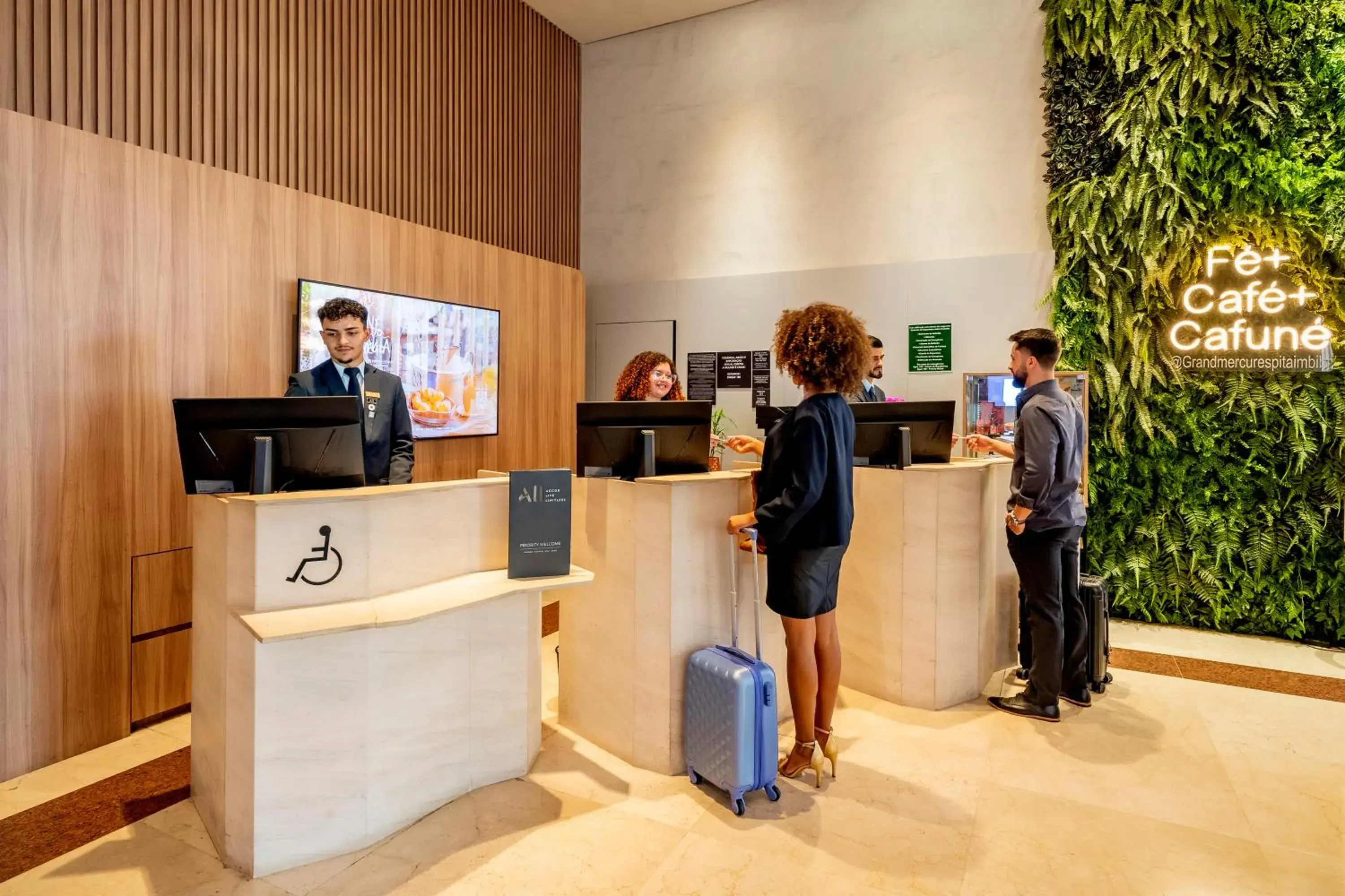 Lobby or reception in Grand Mercure SP Itaim Bibi Lobby or reception in Grand Mercure SP Itaim Bibi