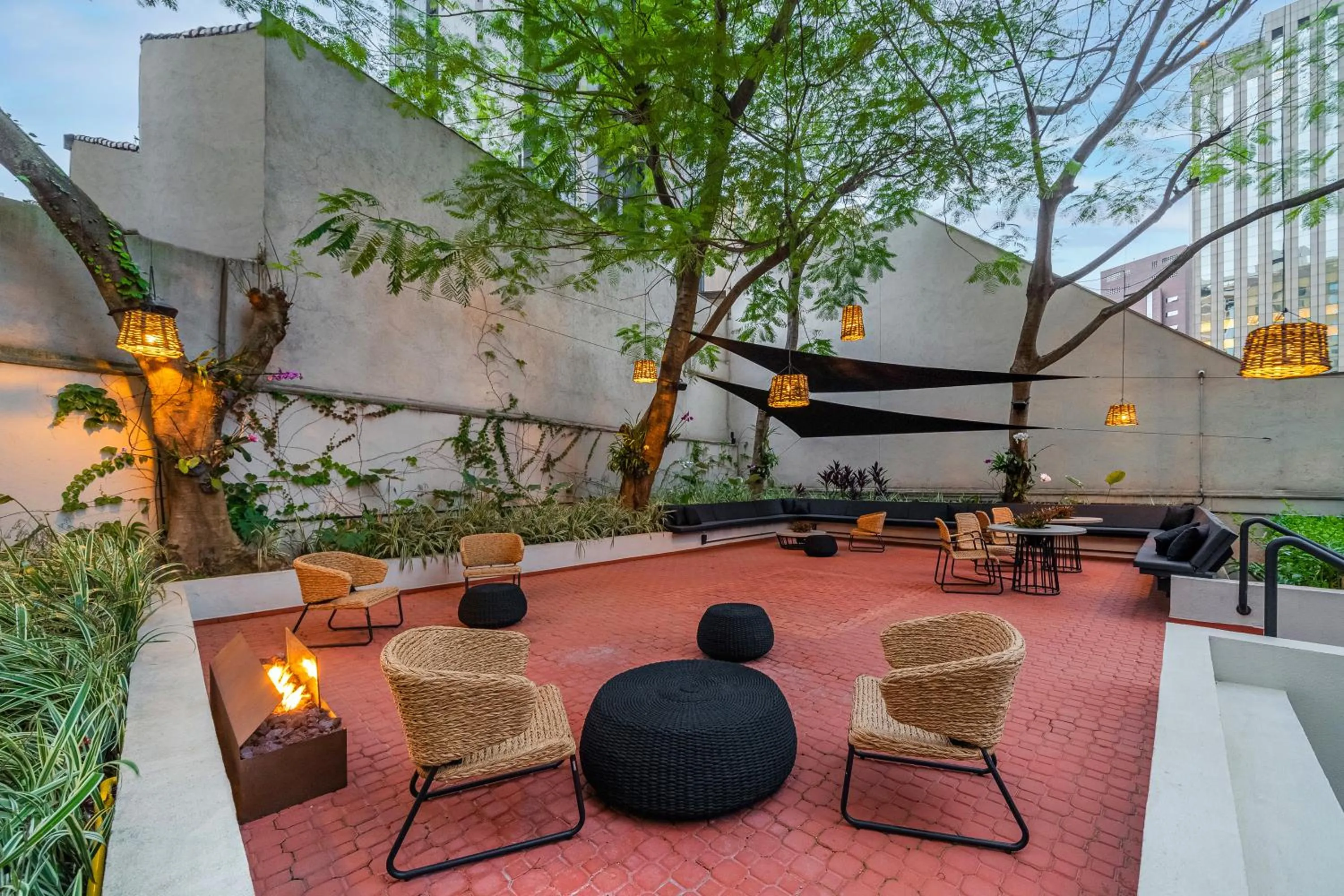 Garden in Grand Mercure SP Itaim Bibi