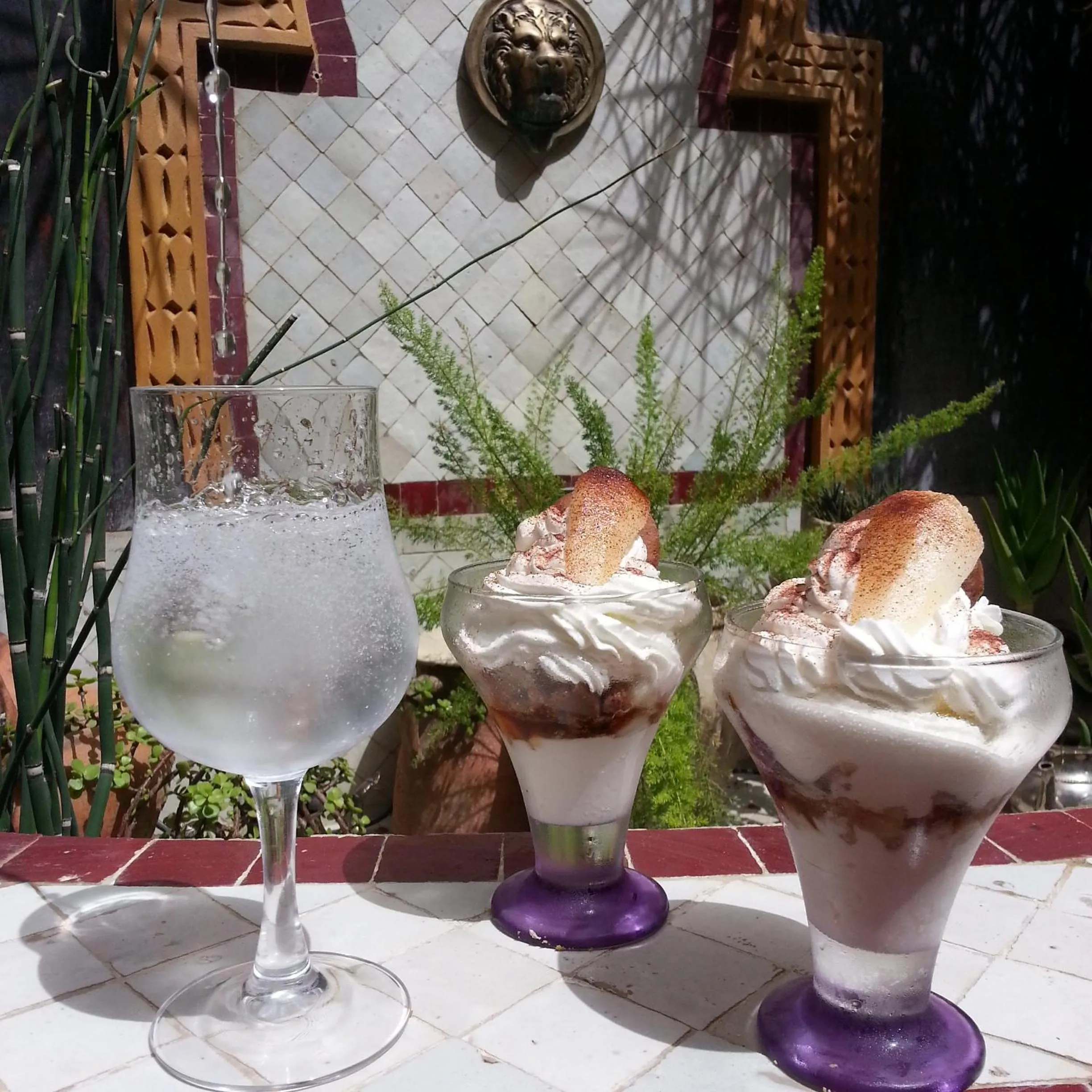 Food in Les Bains de Fez Tara