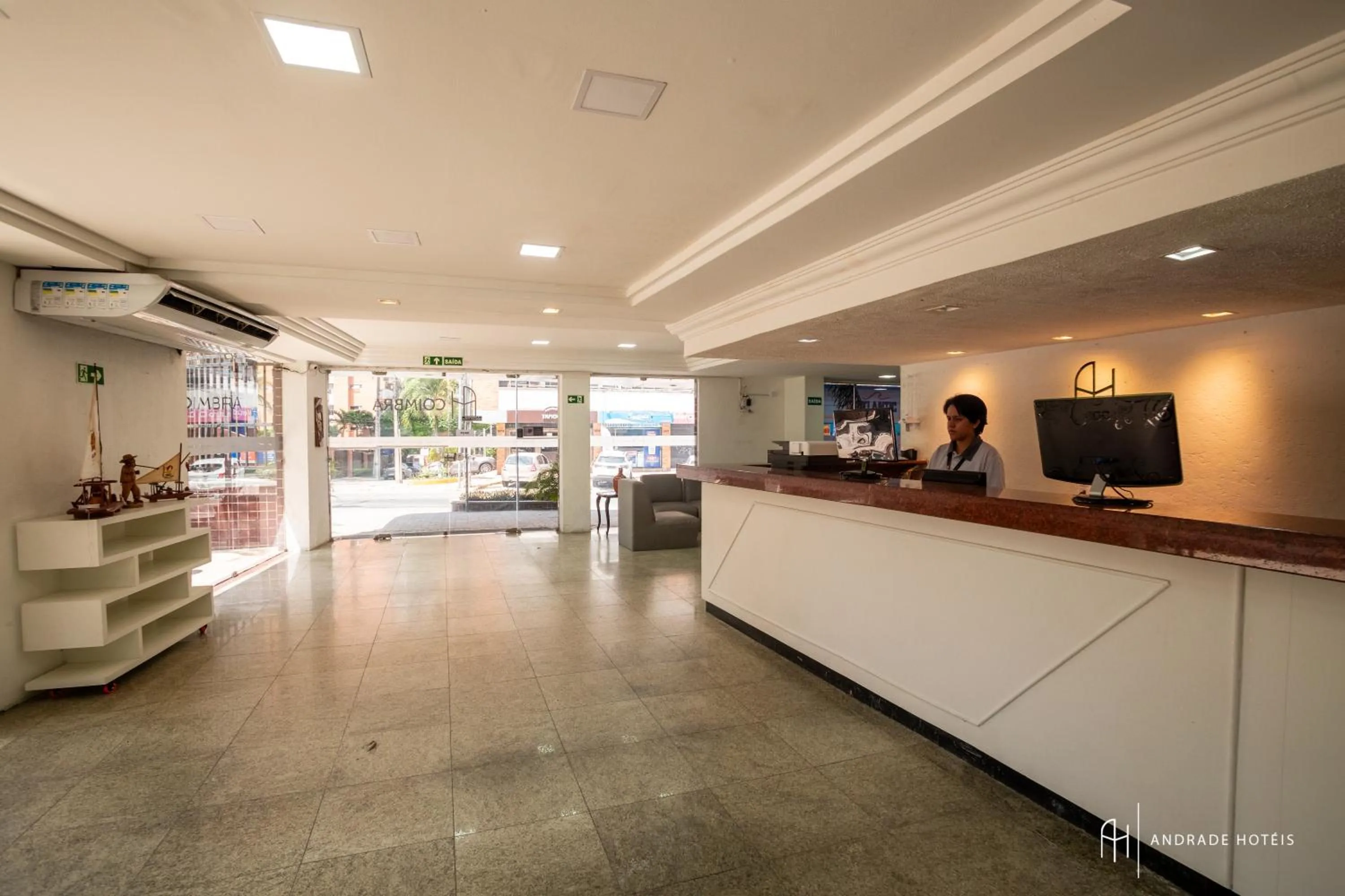 Lobby or reception in Rede Andrade Coimbra