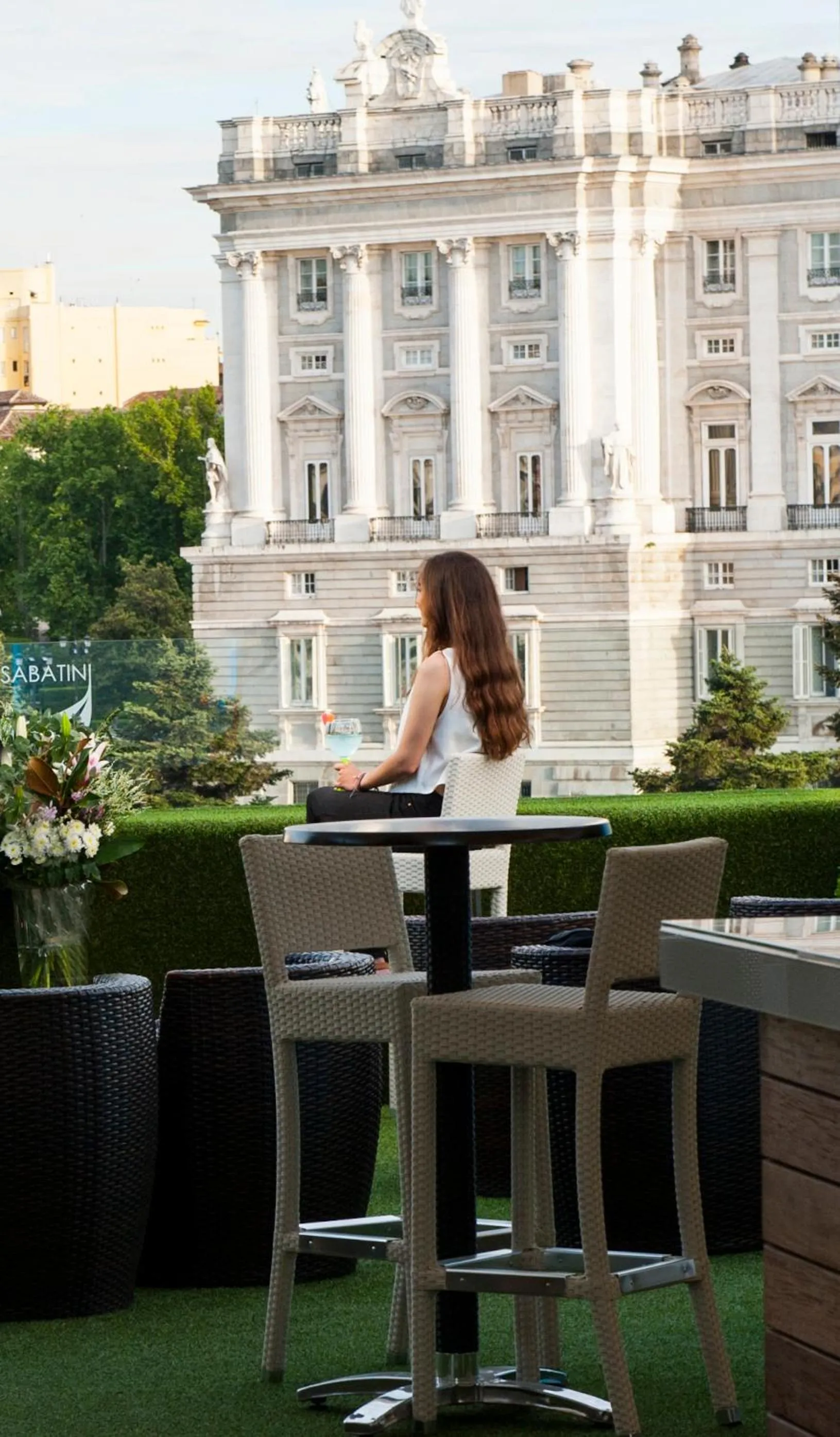 Balcony/Terrace in Apartosuites Jardines de Sabatini