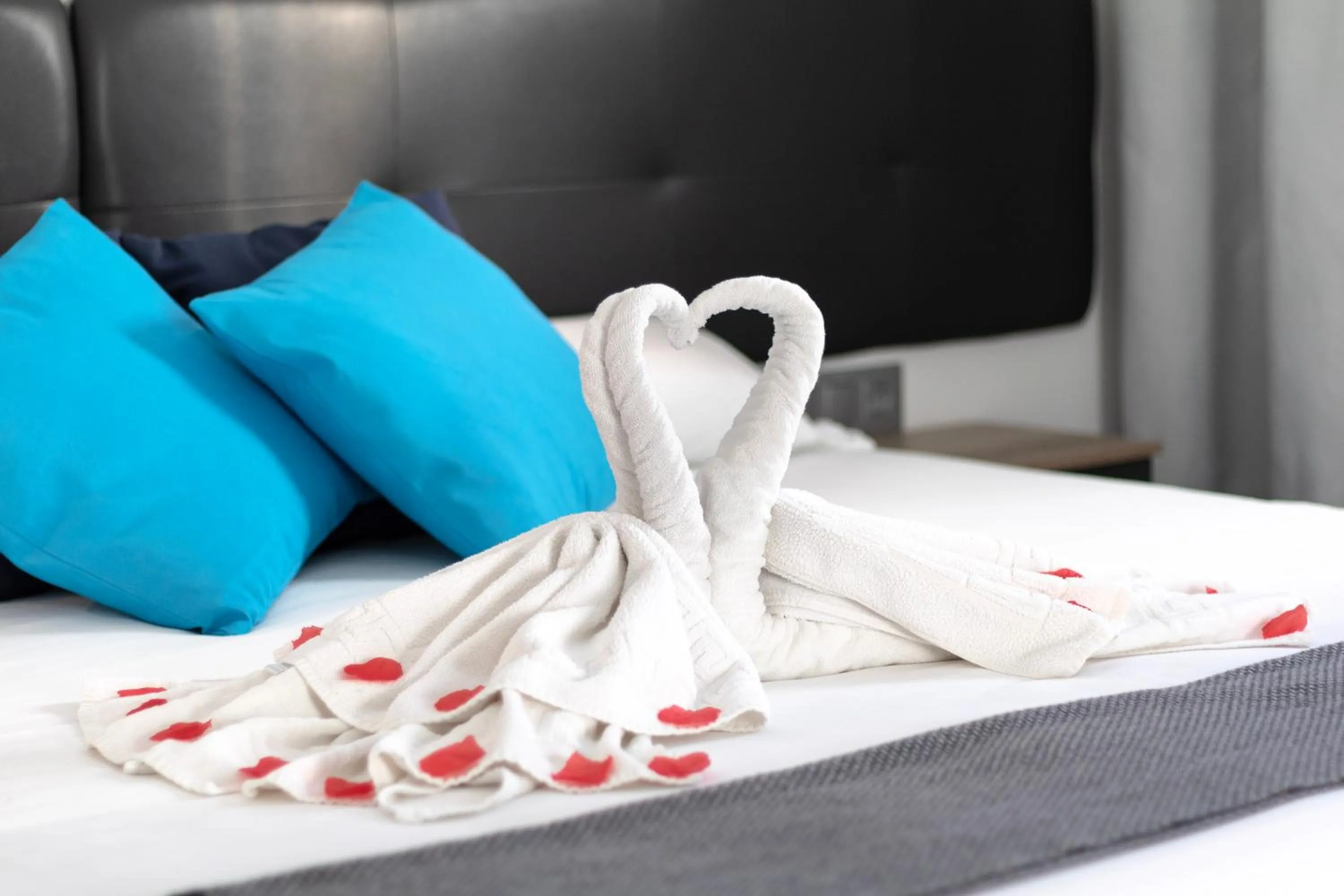 Decorative detail, Bed in Hotel Portmán