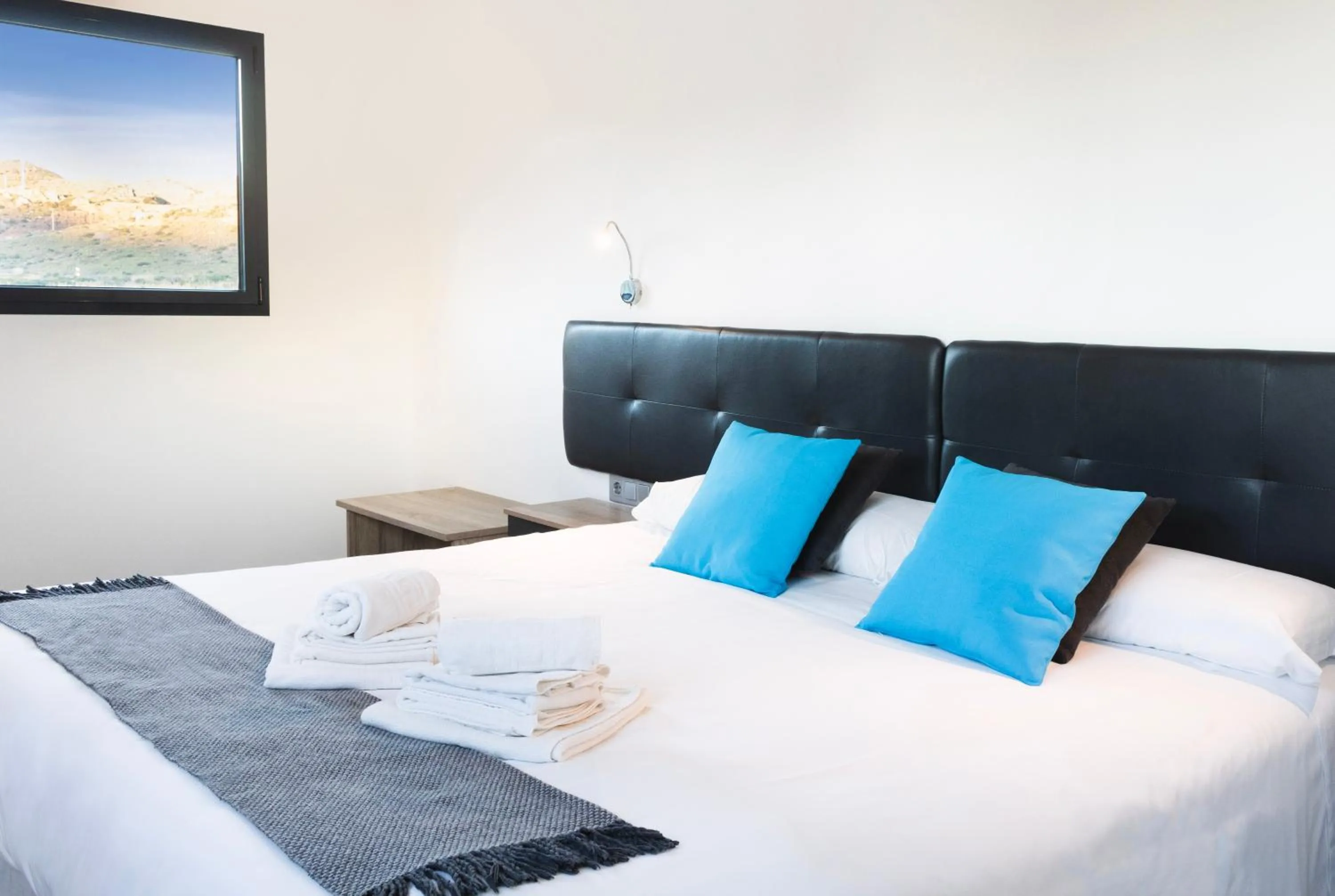 Bed in Hotel Portmán