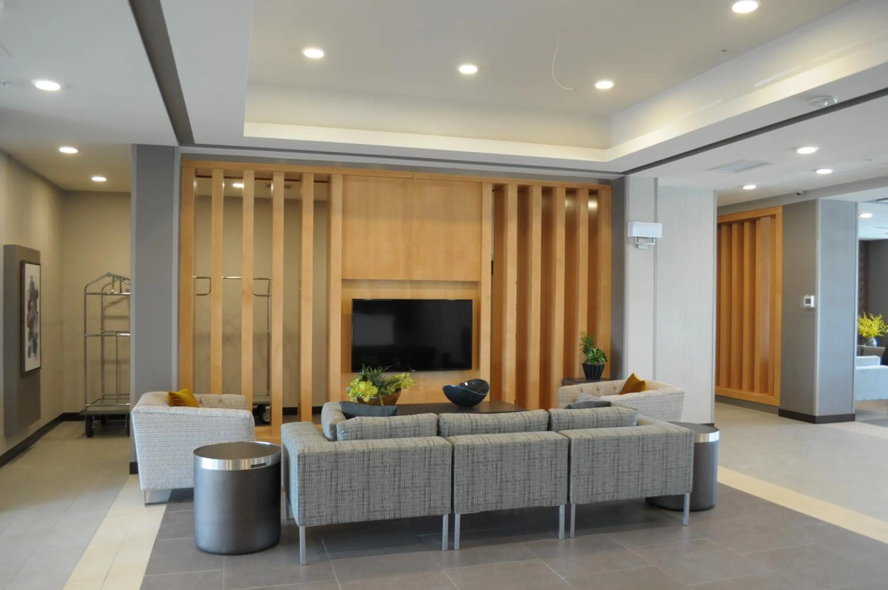 Communal lounge/ TV room in Wingate by Wyndham Loveland Johnstown