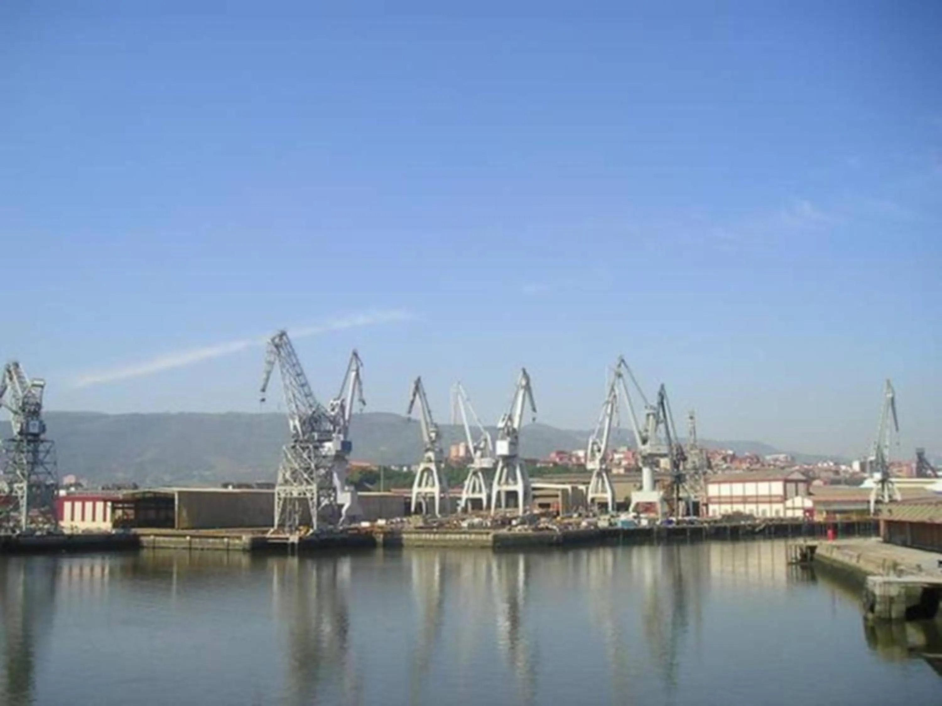 Natural landscape in Hotel Naval Sestao