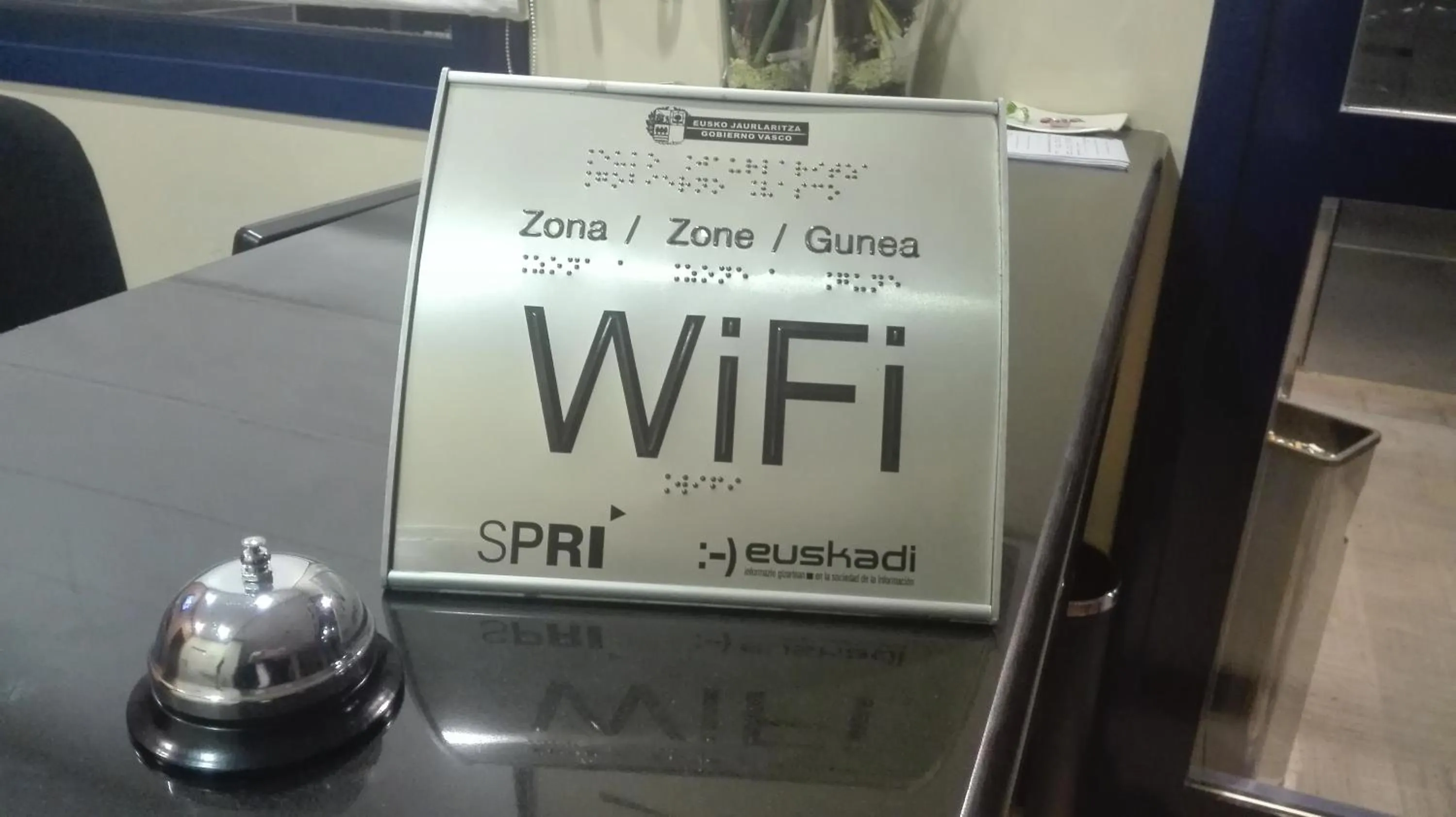 Property logo or sign in Hotel Naval Sestao