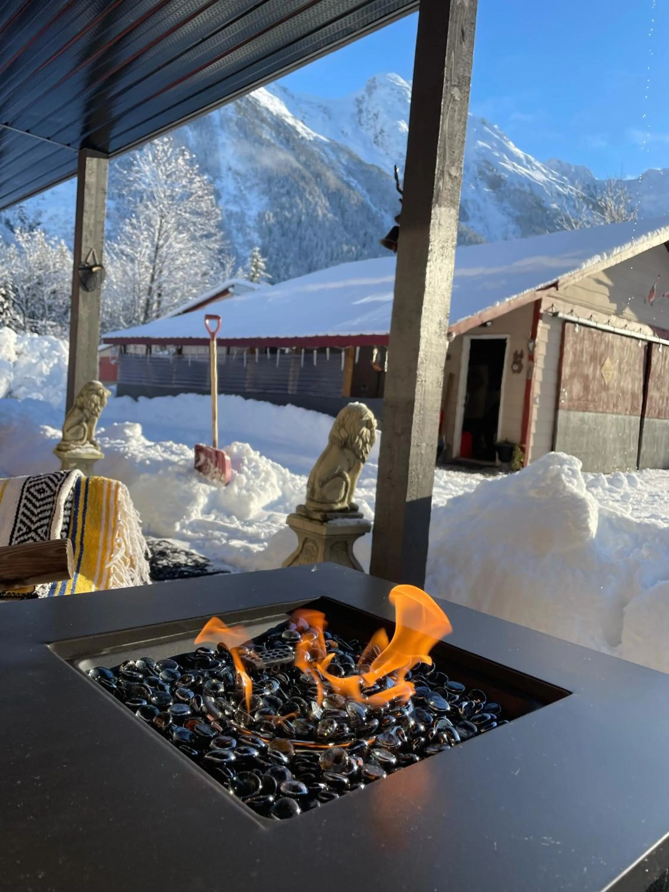 Mountain view in Guesthouse Austria