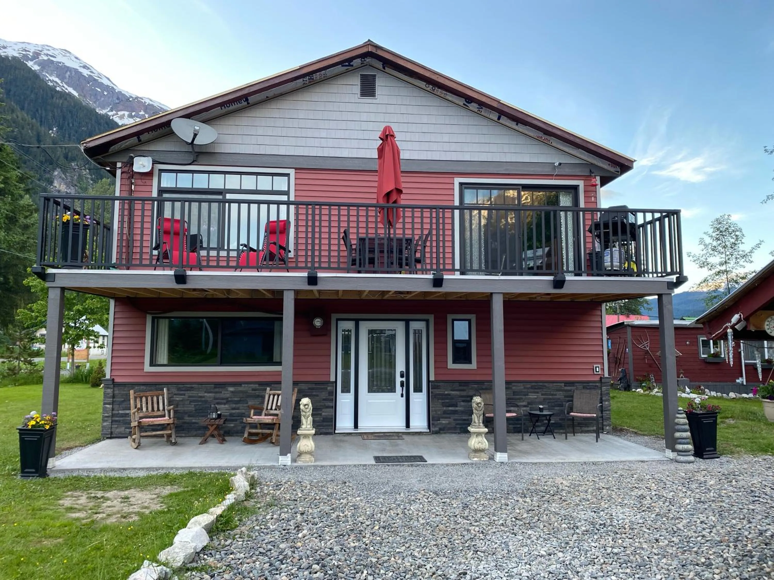 Property building in Guesthouse Austria