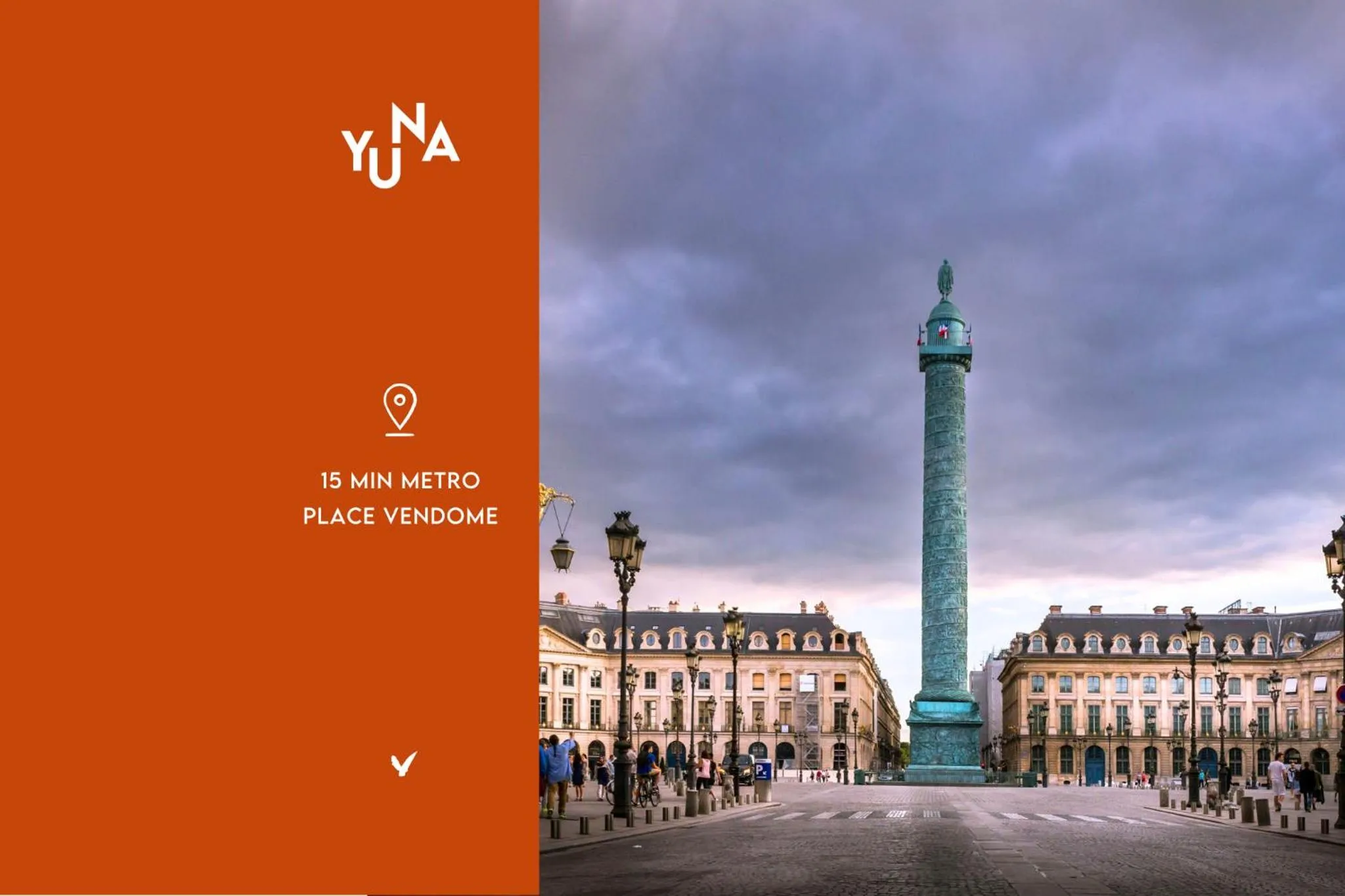 Property logo or sign in Yuna Les Halles - Serviced Apartments