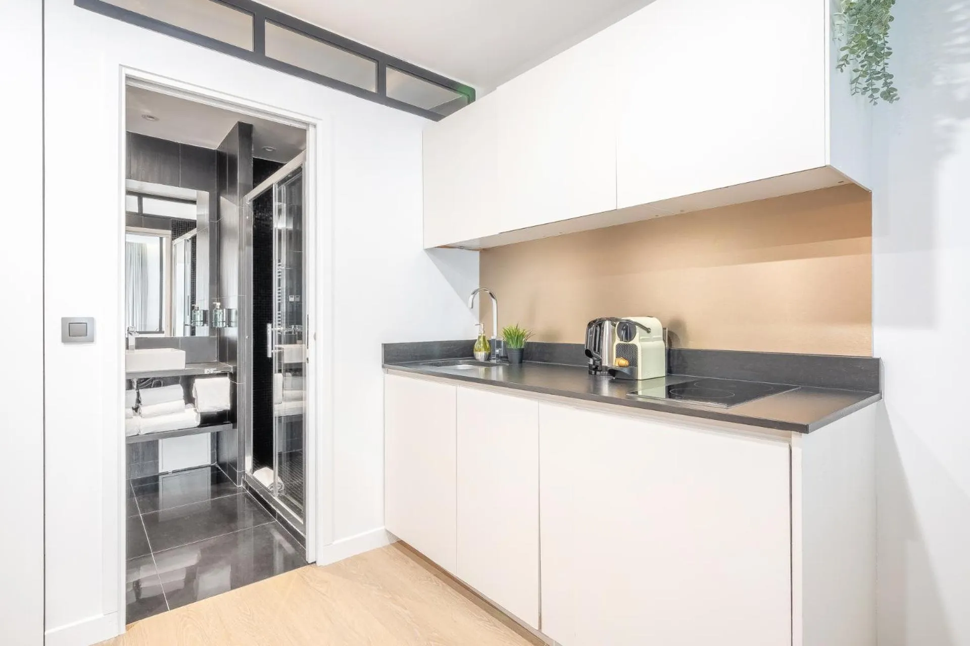 kitchen in Yuna Les Halles - Serviced Apartments