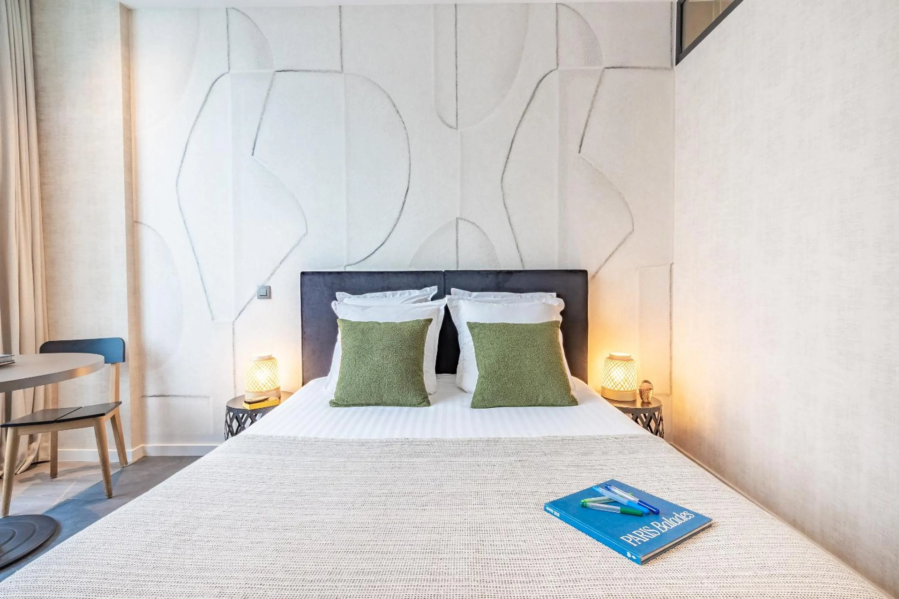 Bedroom, Bed in Yuna Les Halles - Serviced Apartments