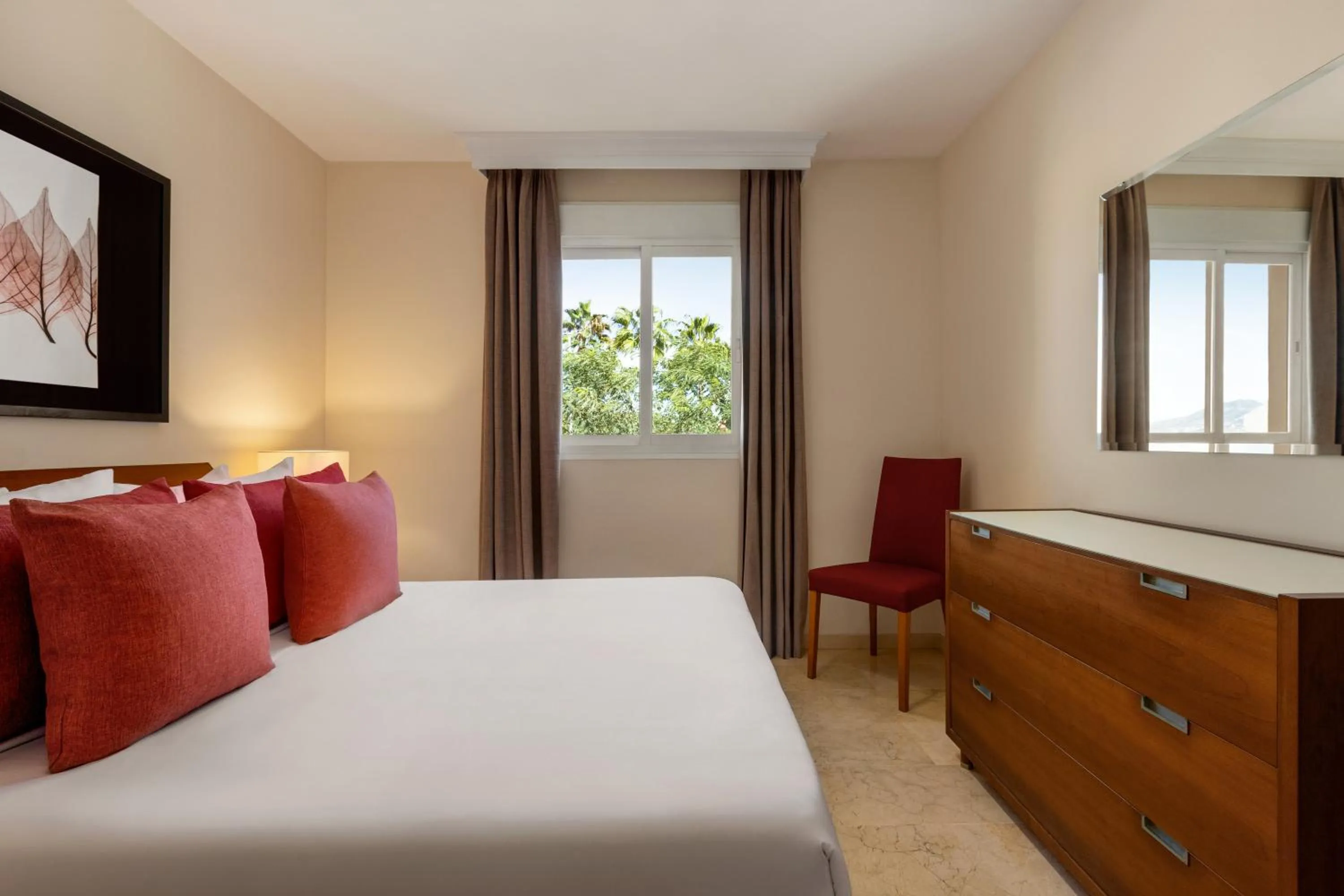 Bed in Ramada Hotel & Suites by Wyndham Costa del Sol