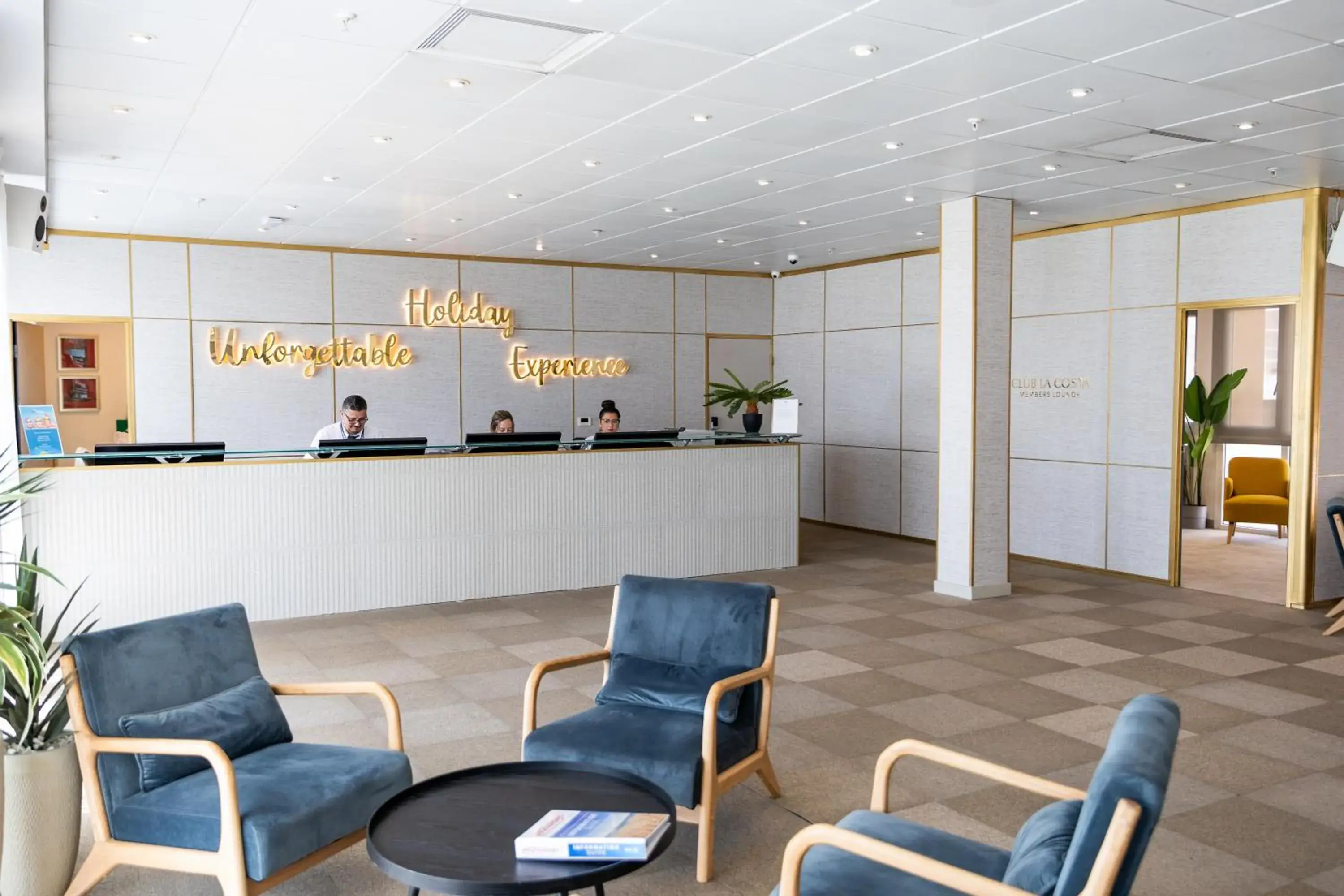 Lobby or reception in Ramada Hotel & Suites by Wyndham Costa del Sol Lobby or reception in Ramada Hotel & Suites by Wyndham Costa del Sol