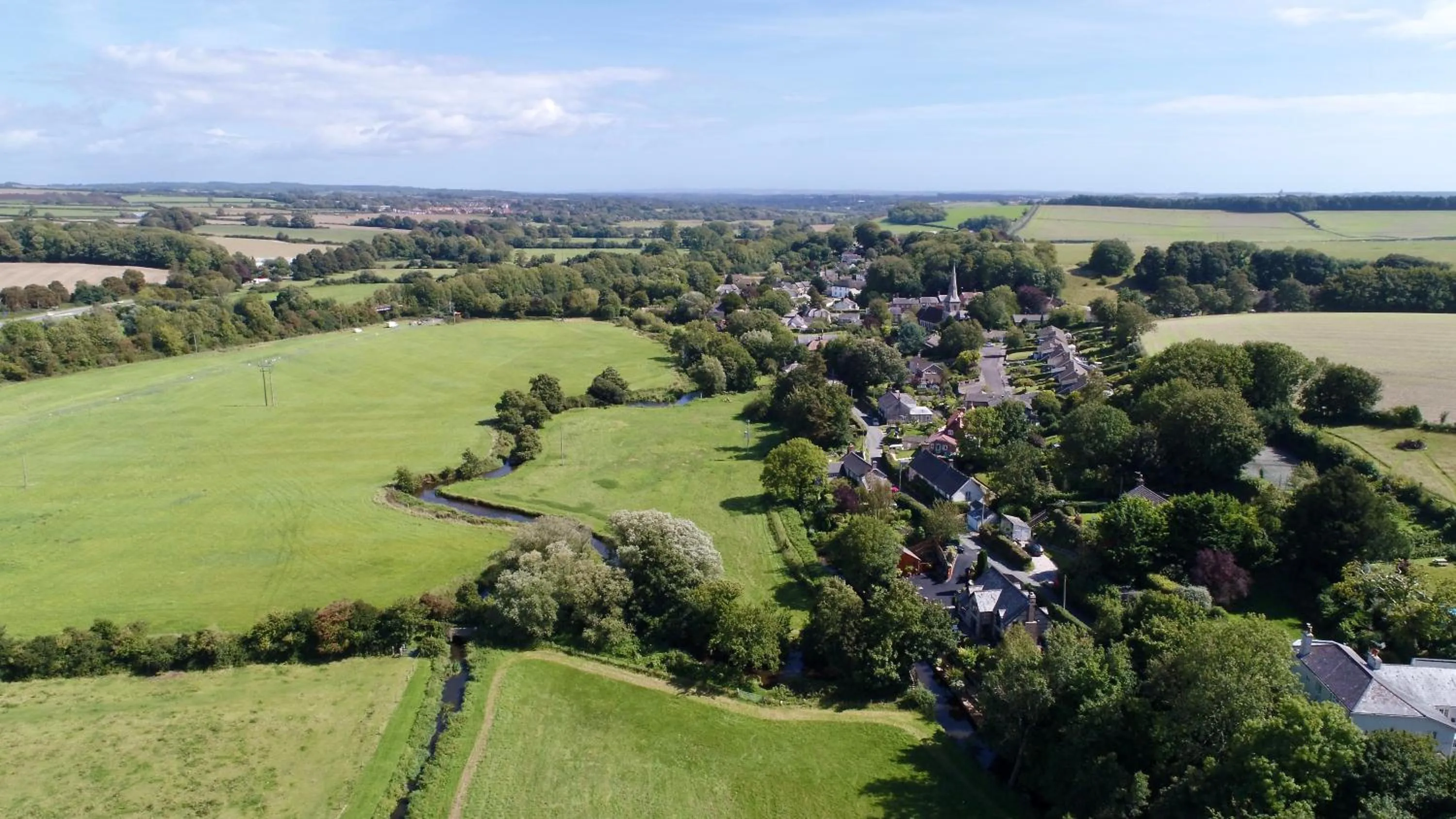 Bird's eye view in Waterfield House B&B