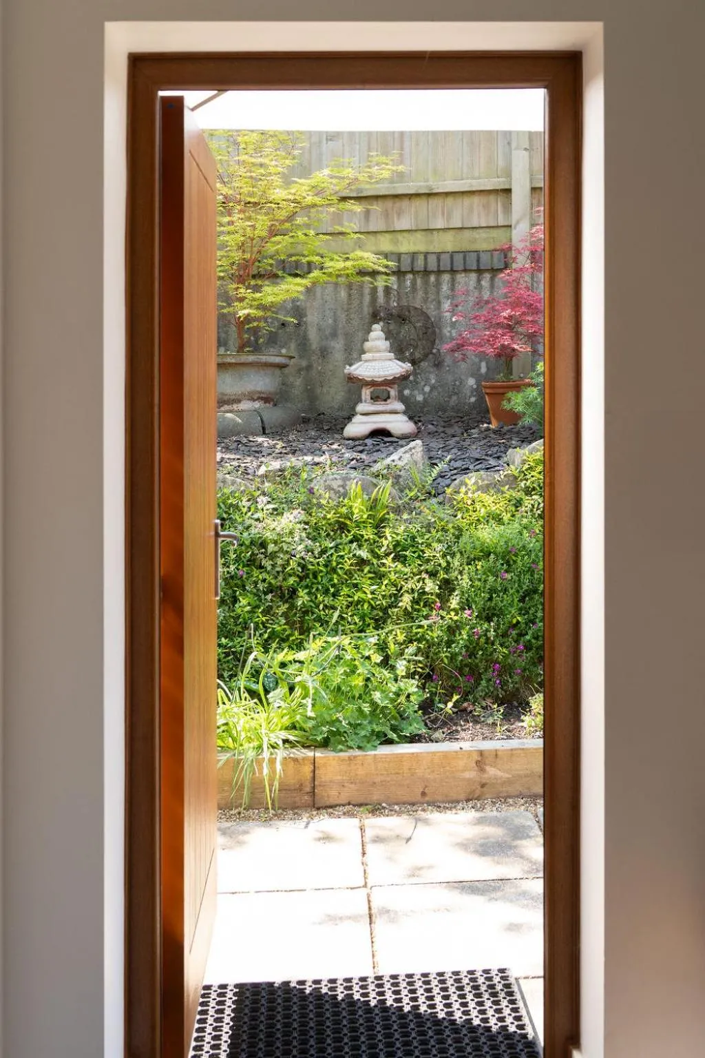 Garden in Waterfield House B&B