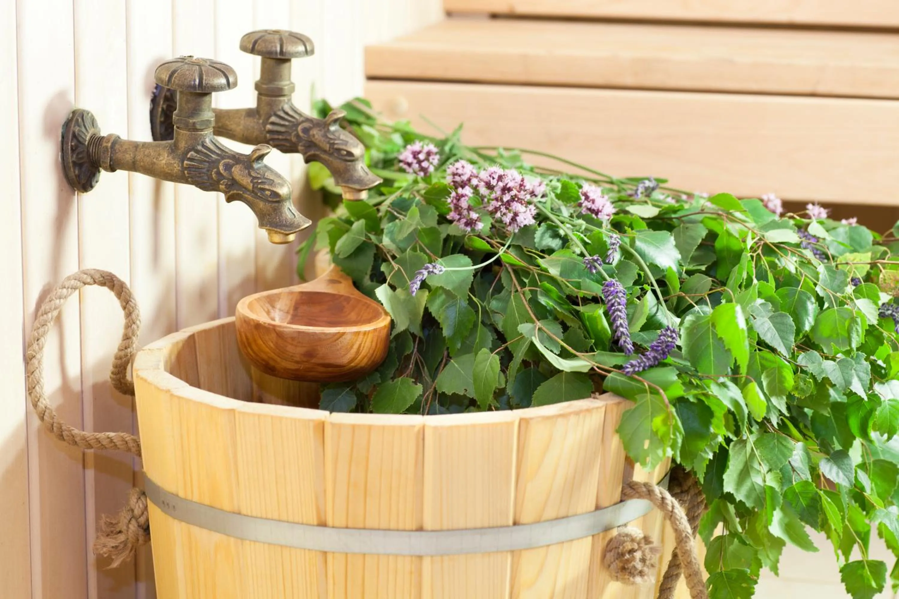 Sauna in Apartamenti Kurshi