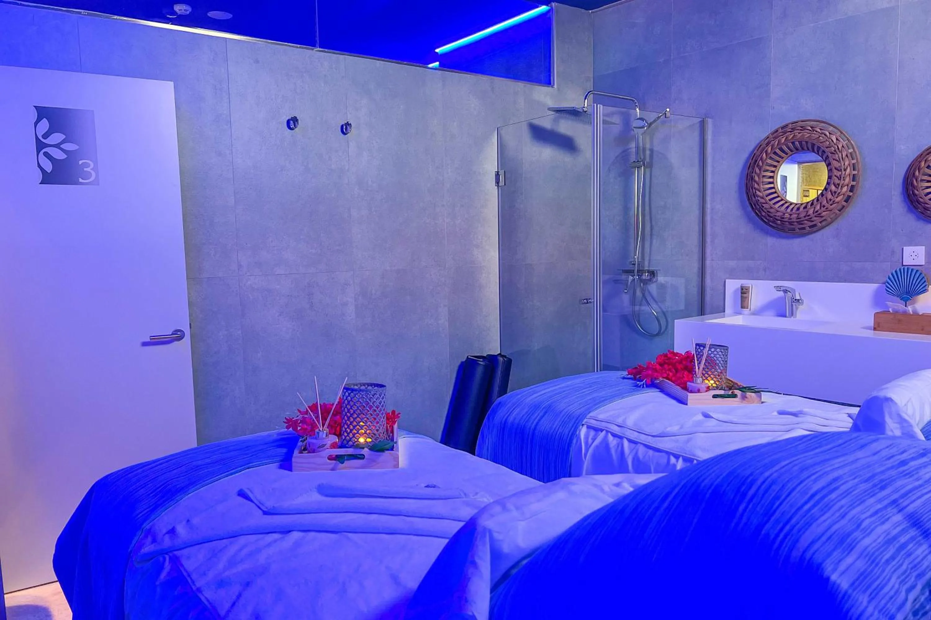 Spa and wellness centre/facilities, Bed in Apartamentos Cordial Mogán Valle