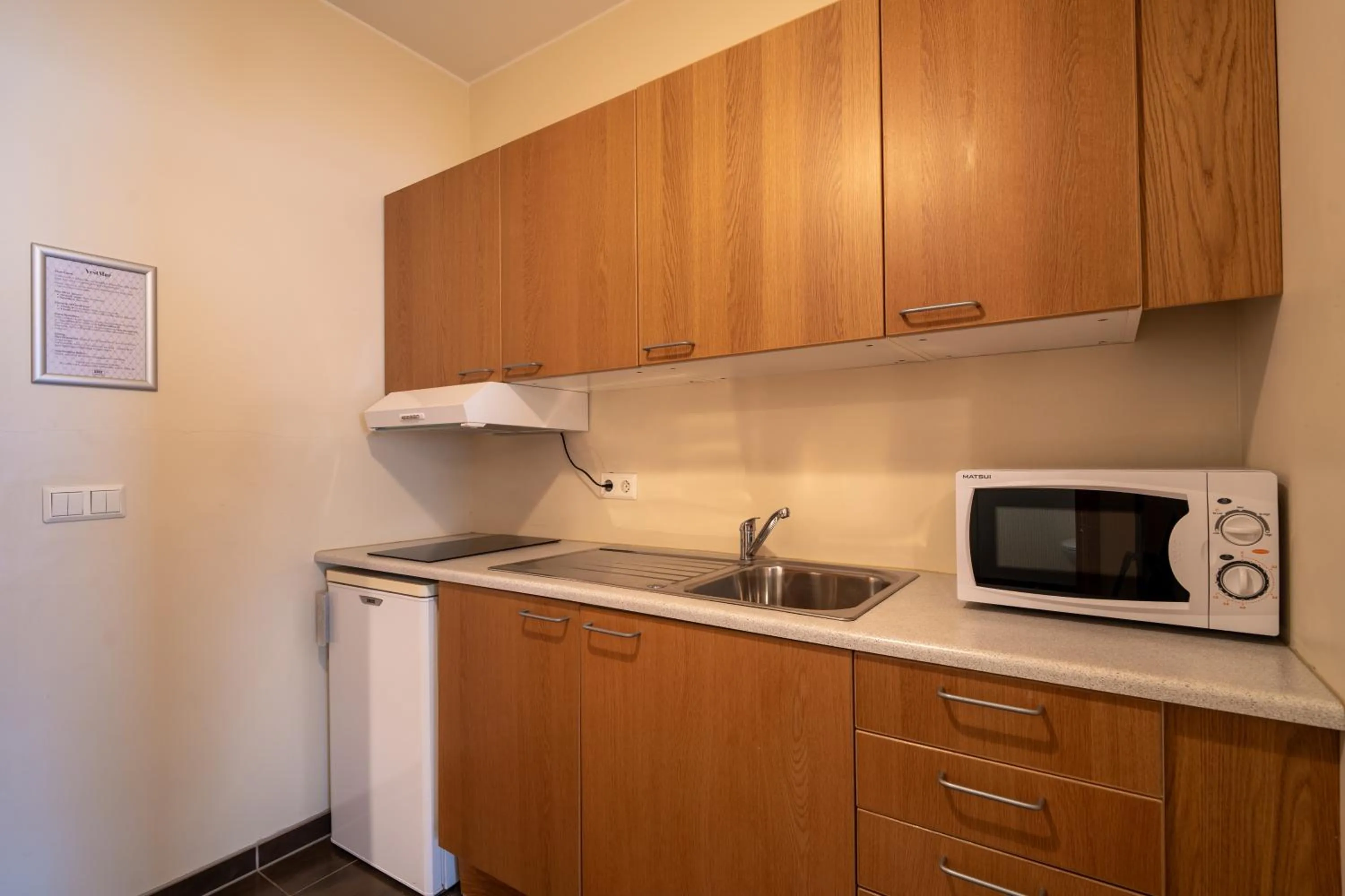 kitchen in Hotel Vest Mar