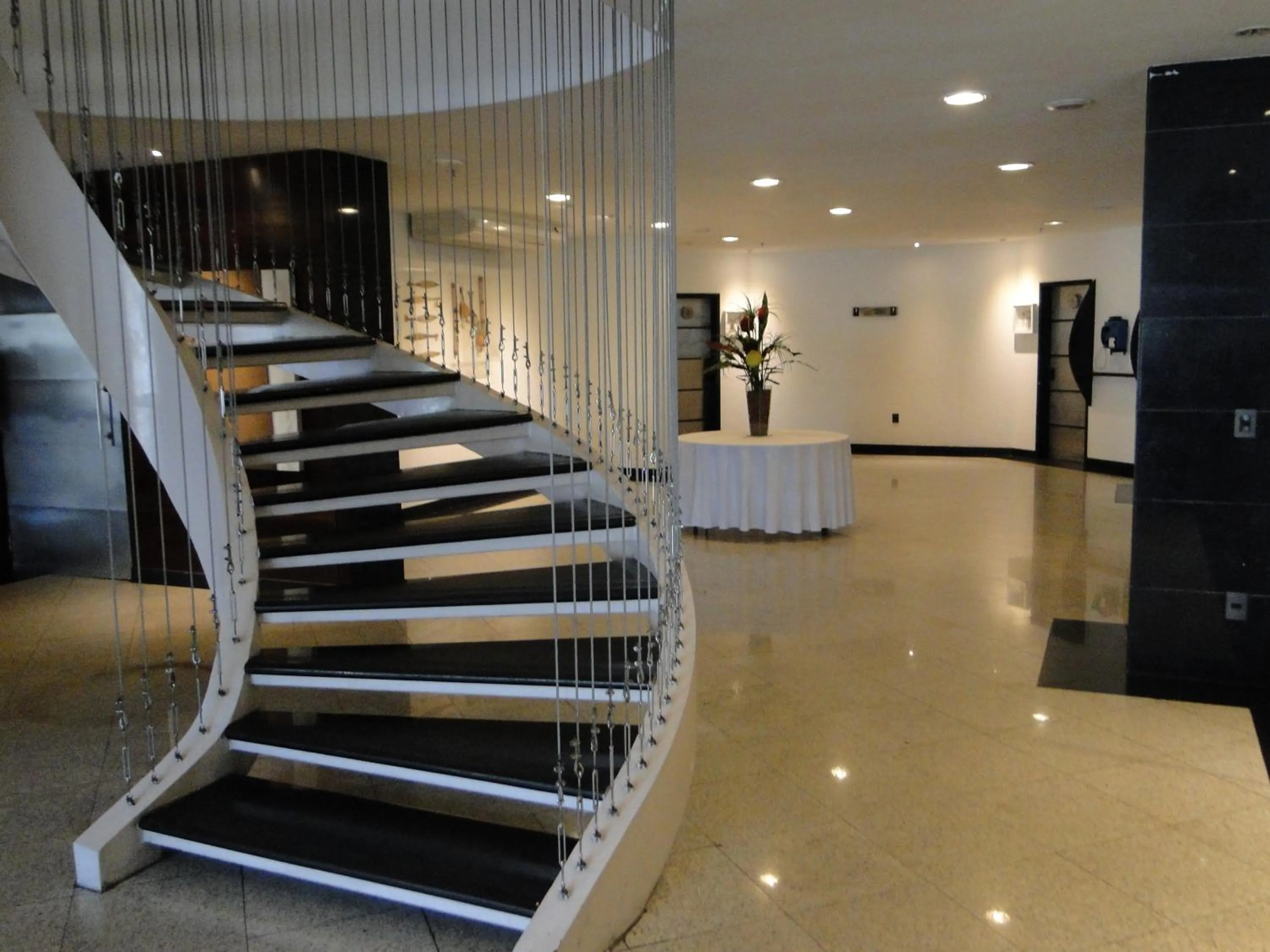 Lobby or reception in Plaza Praia Suítes