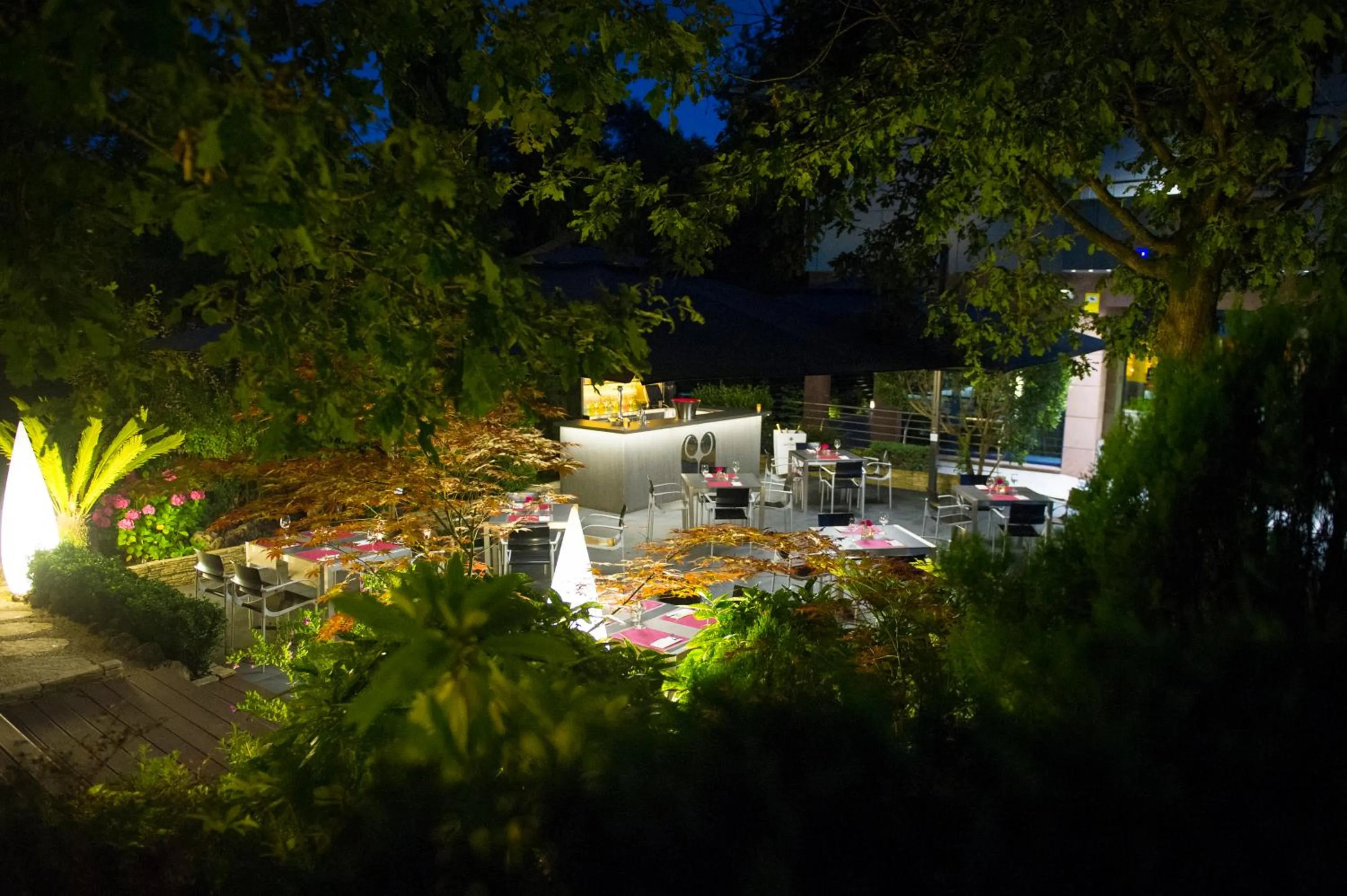 BBQ facilities in Hotel Aretxarte