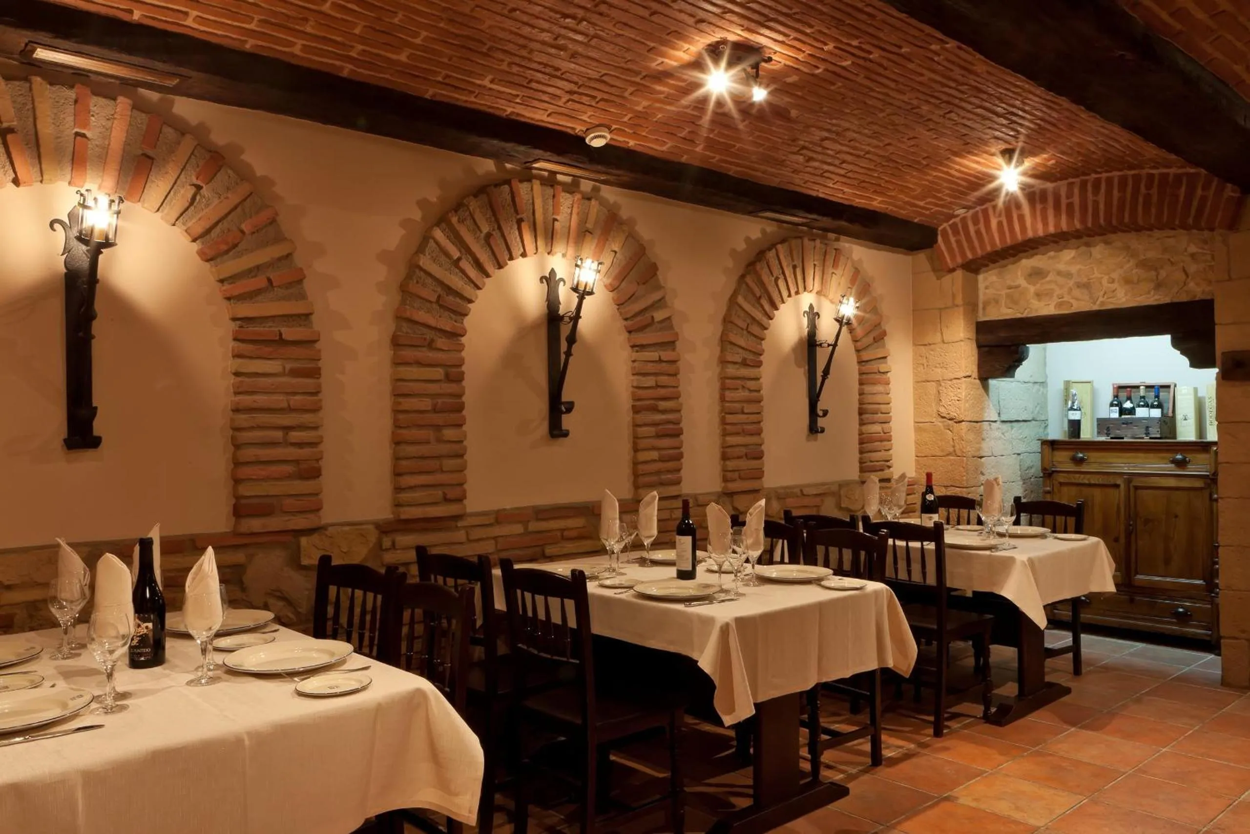 Alcoholic drinks in Hotel Aretxarte