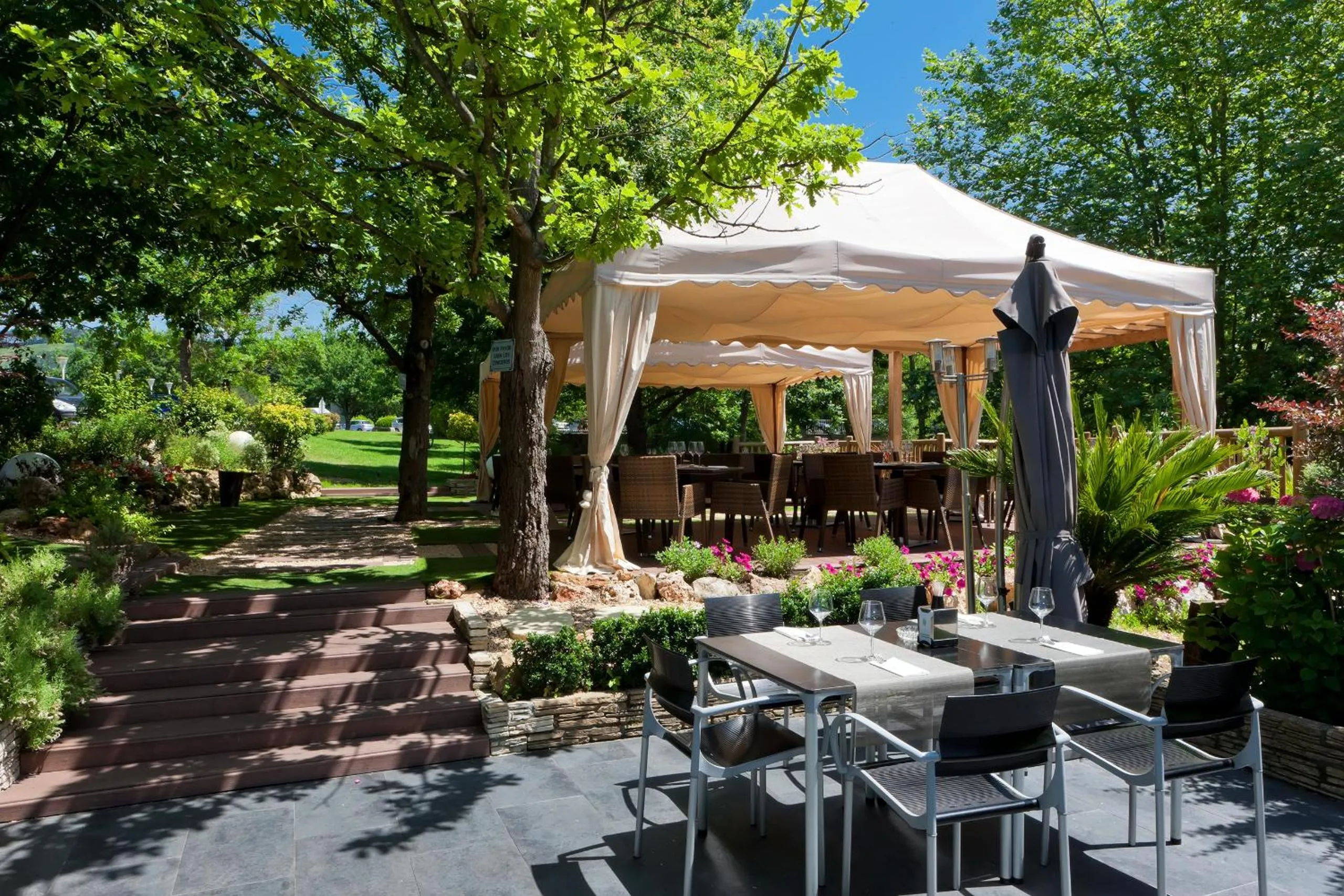 Balcony/Terrace in Hotel Aretxarte