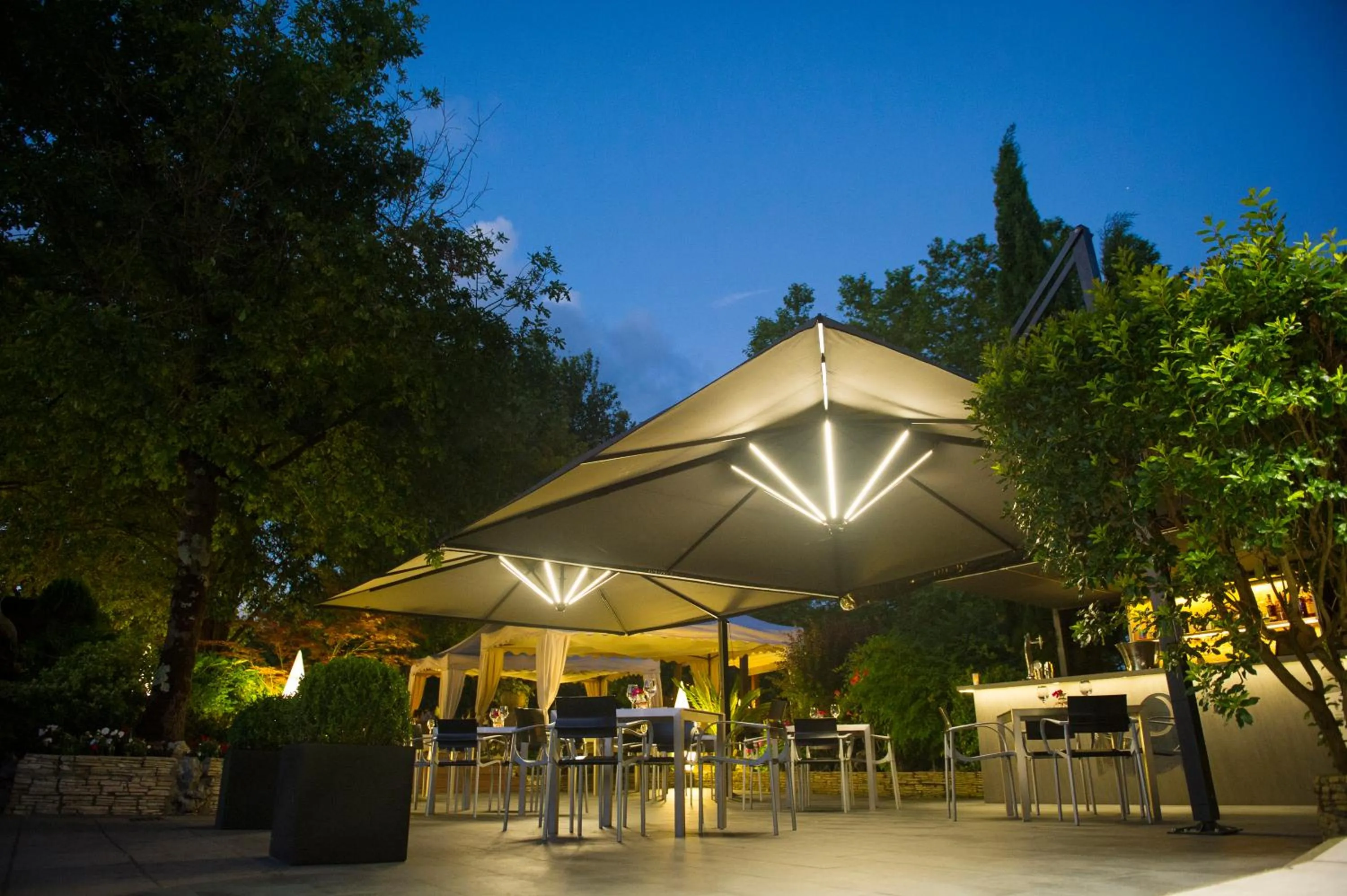 Garden in Hotel Aretxarte