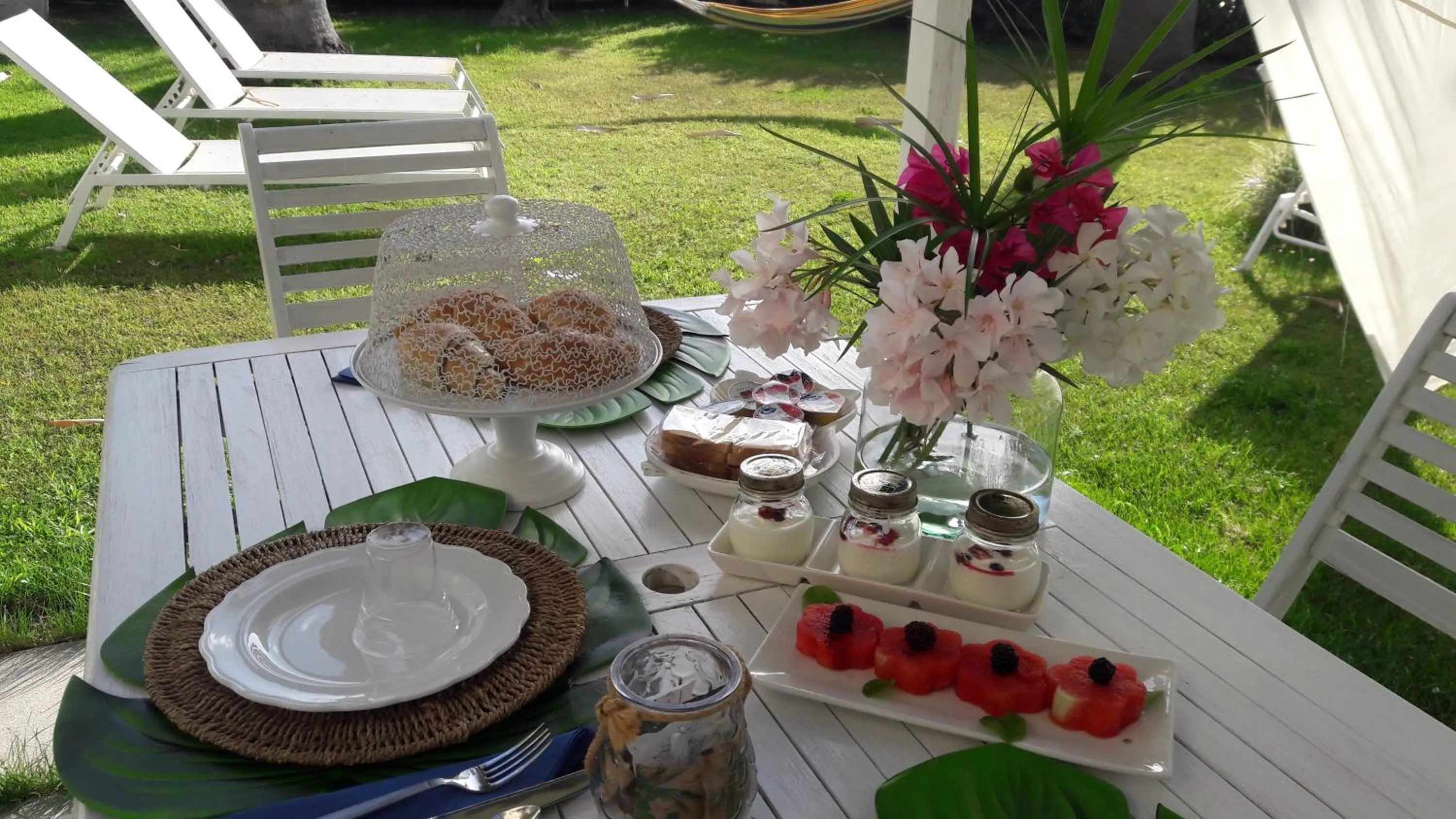 Dining area in La Casa di Nina