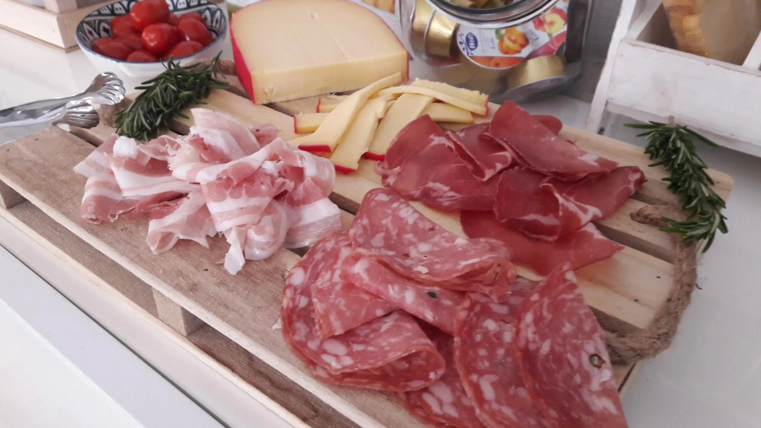 Buffet breakfast in La Casa di Nina