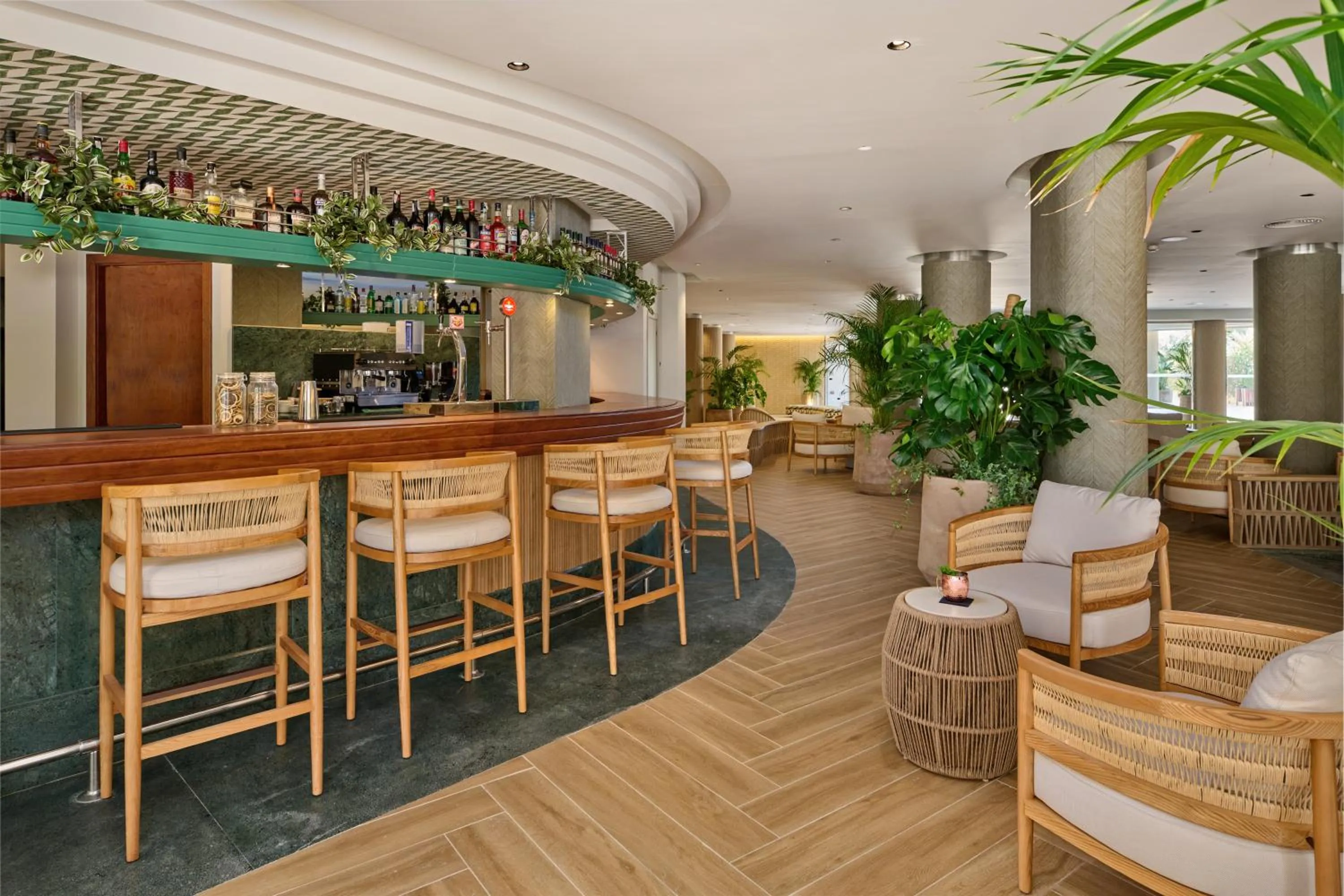 Lounge or bar in Grupotel Cala Marsal Nature Hotel - New Reopening 2025