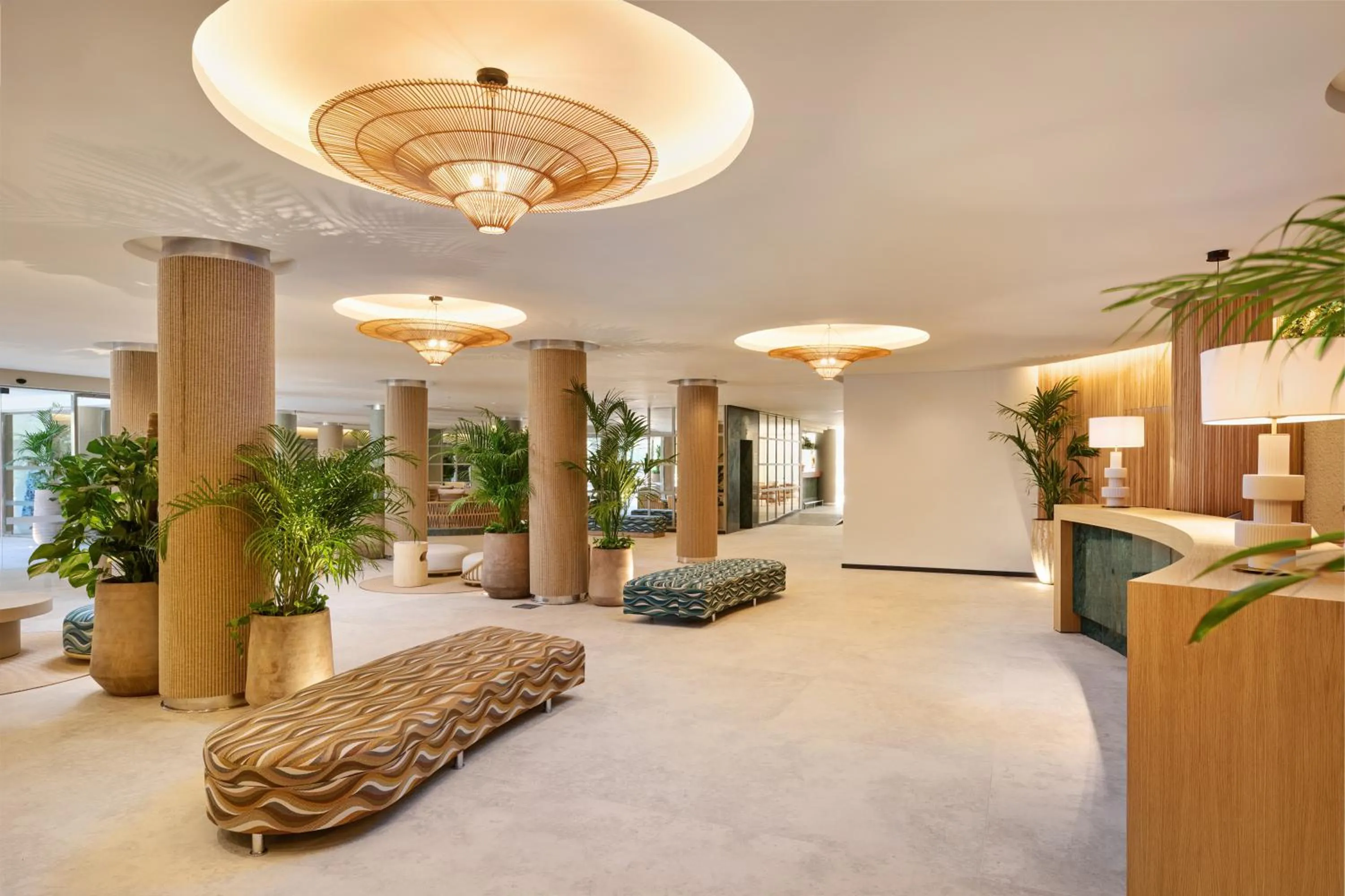 Lobby or reception in Grupotel Cala Marsal Nature Hotel - New Reopening 2025