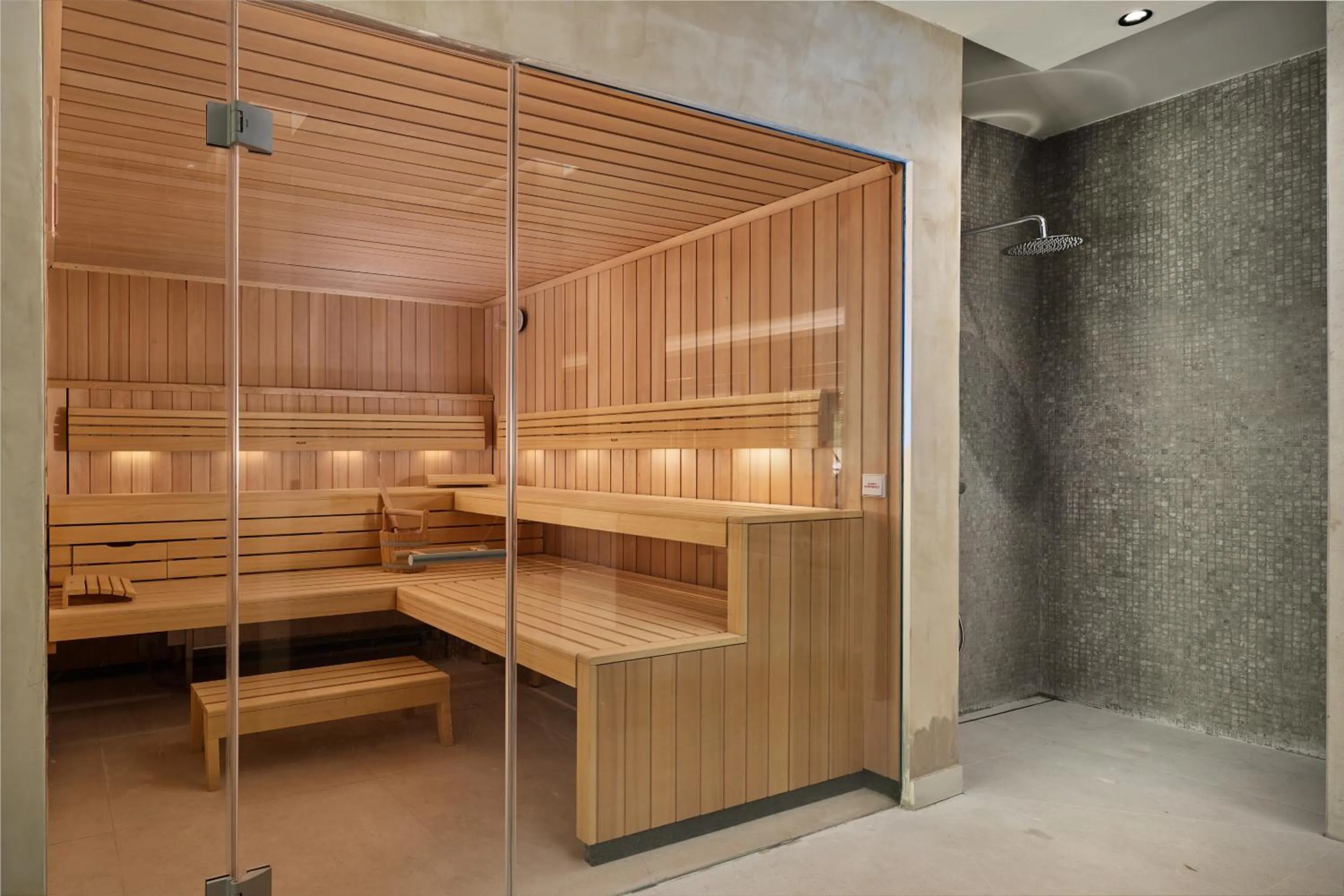 Sauna in Grupotel Cala Marsal Nature Hotel - New Reopening 2025