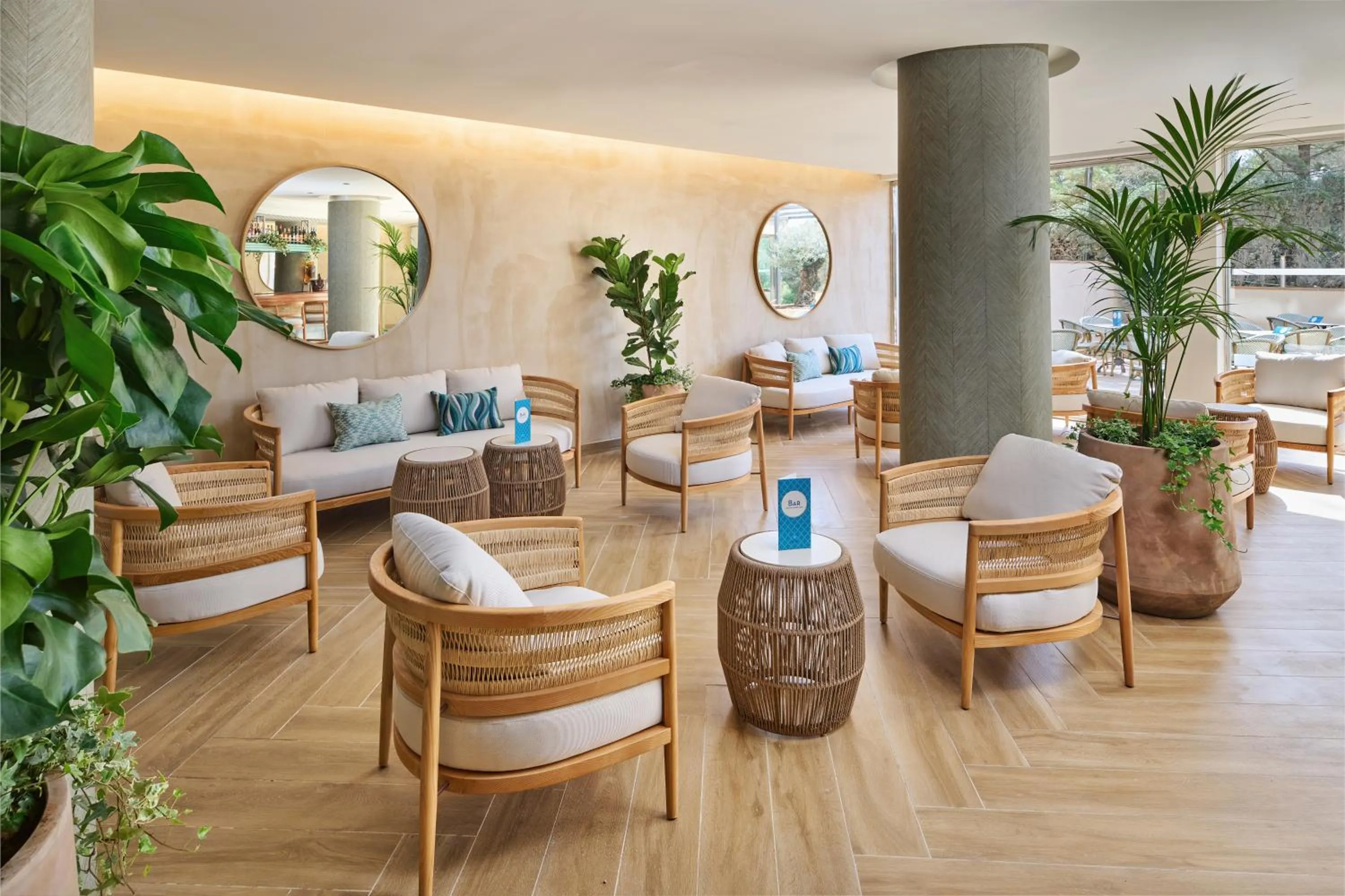 Lounge or bar in Grupotel Cala Marsal Nature Hotel - New Reopening 2025