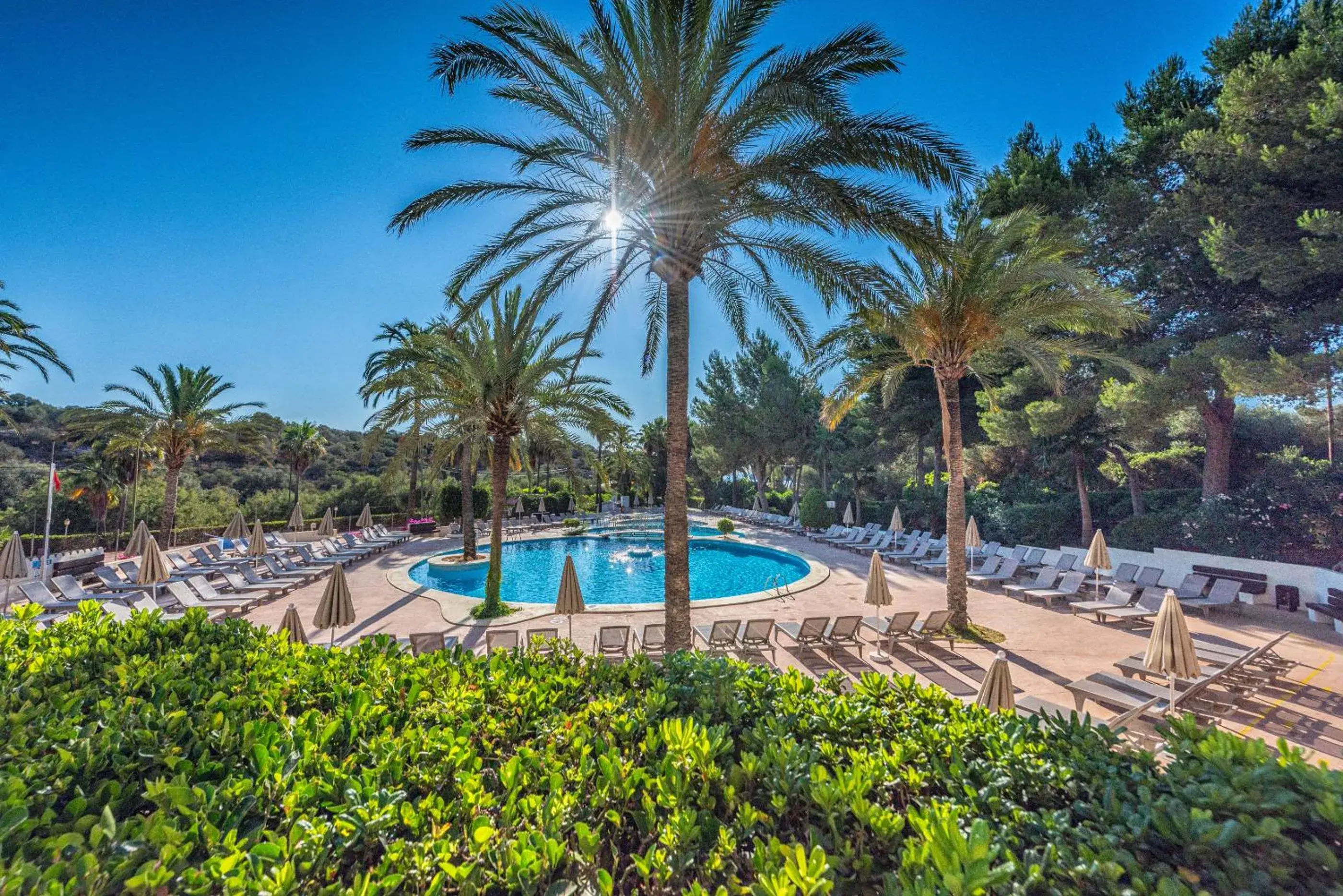 Swimming pool in Grupotel Cala Marsal Nature Hotel - New Reopening 2025 Swimming pool in Grupotel Cala Marsal Nature Hotel - New Reopening 2025