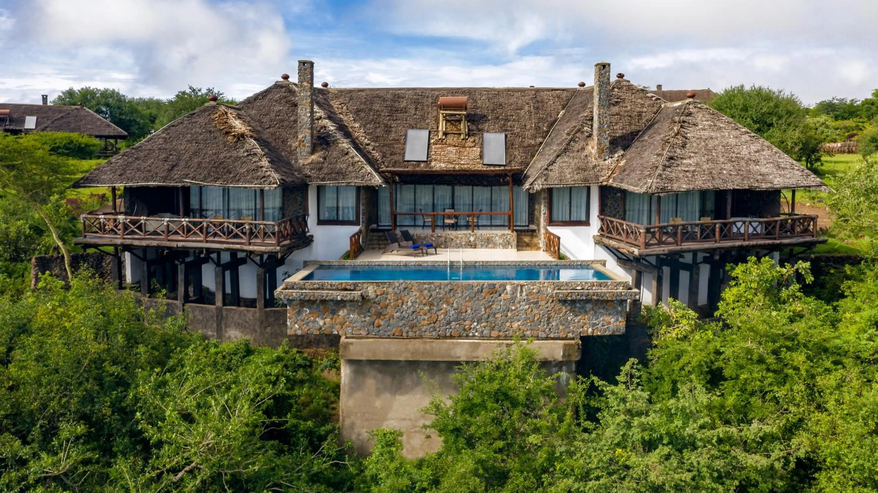 Property building in Lake Manyara Kilimamoja Lodge