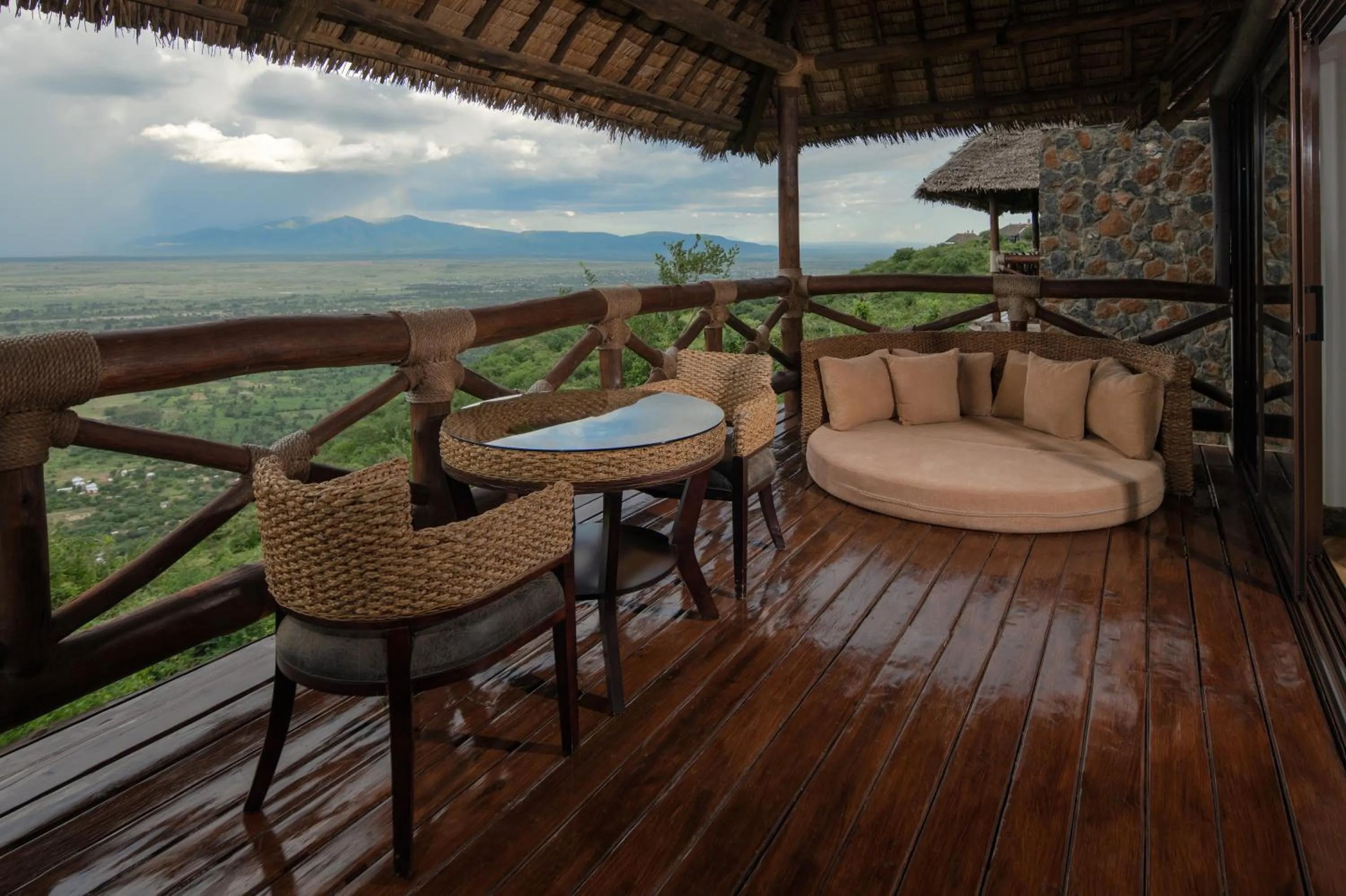 Balcony/Terrace in Lake Manyara Kilimamoja Lodge