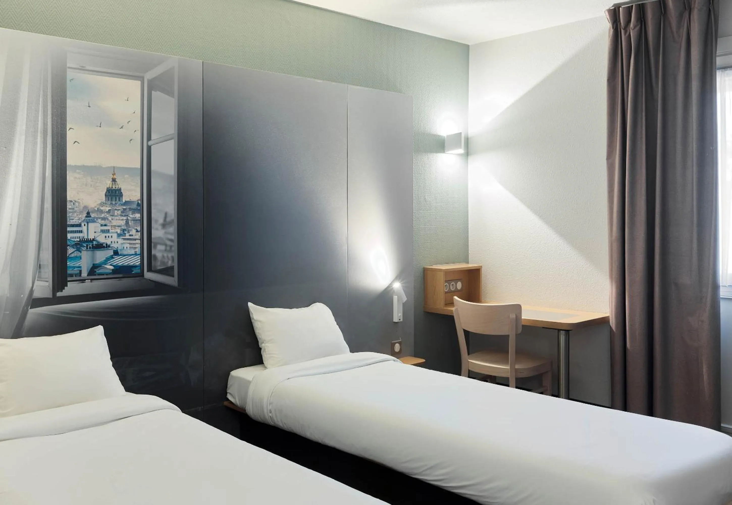 Bed in B&B HOTEL Bretigny-sur-Orge