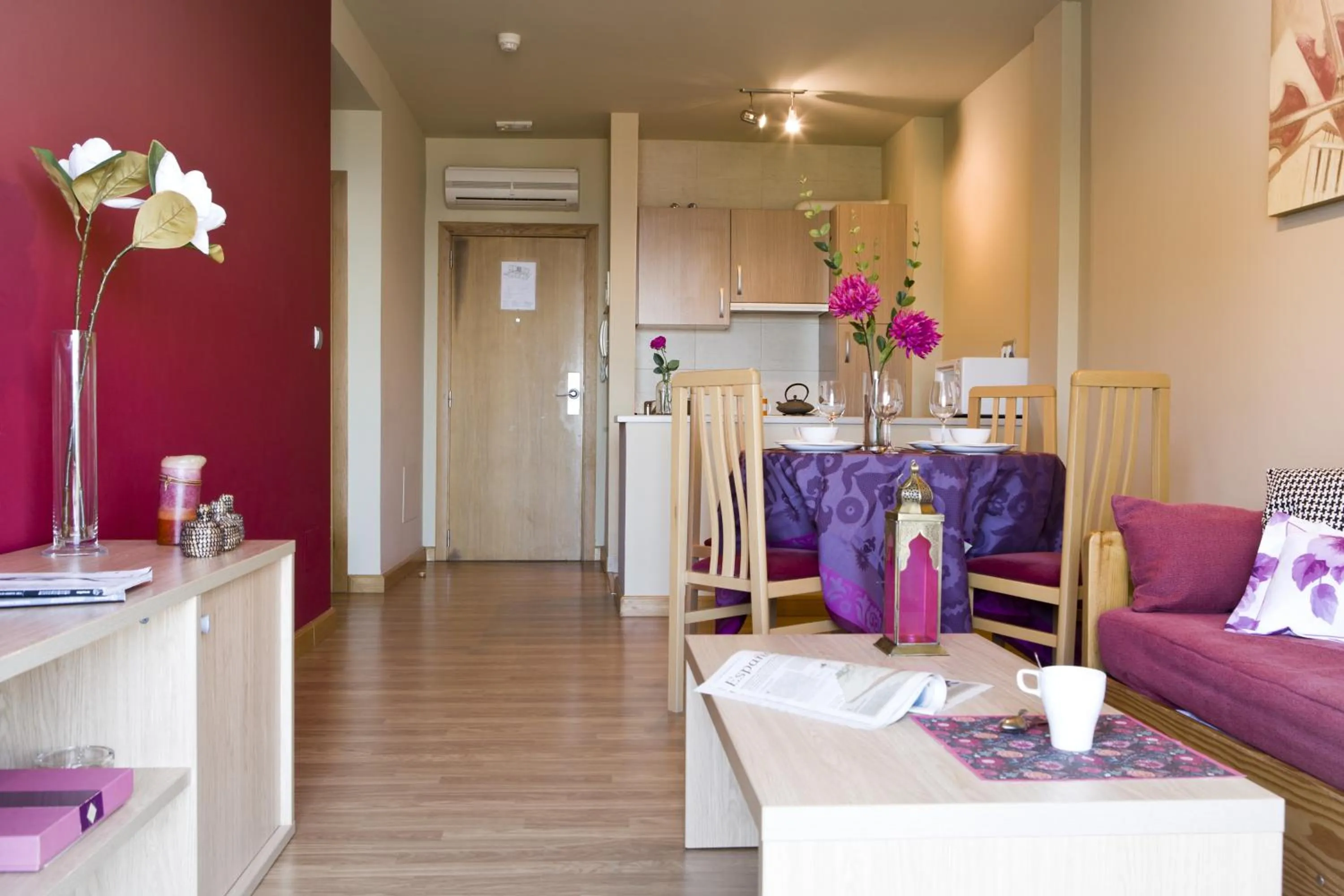 Living room in Apartamentos Mar Comillas