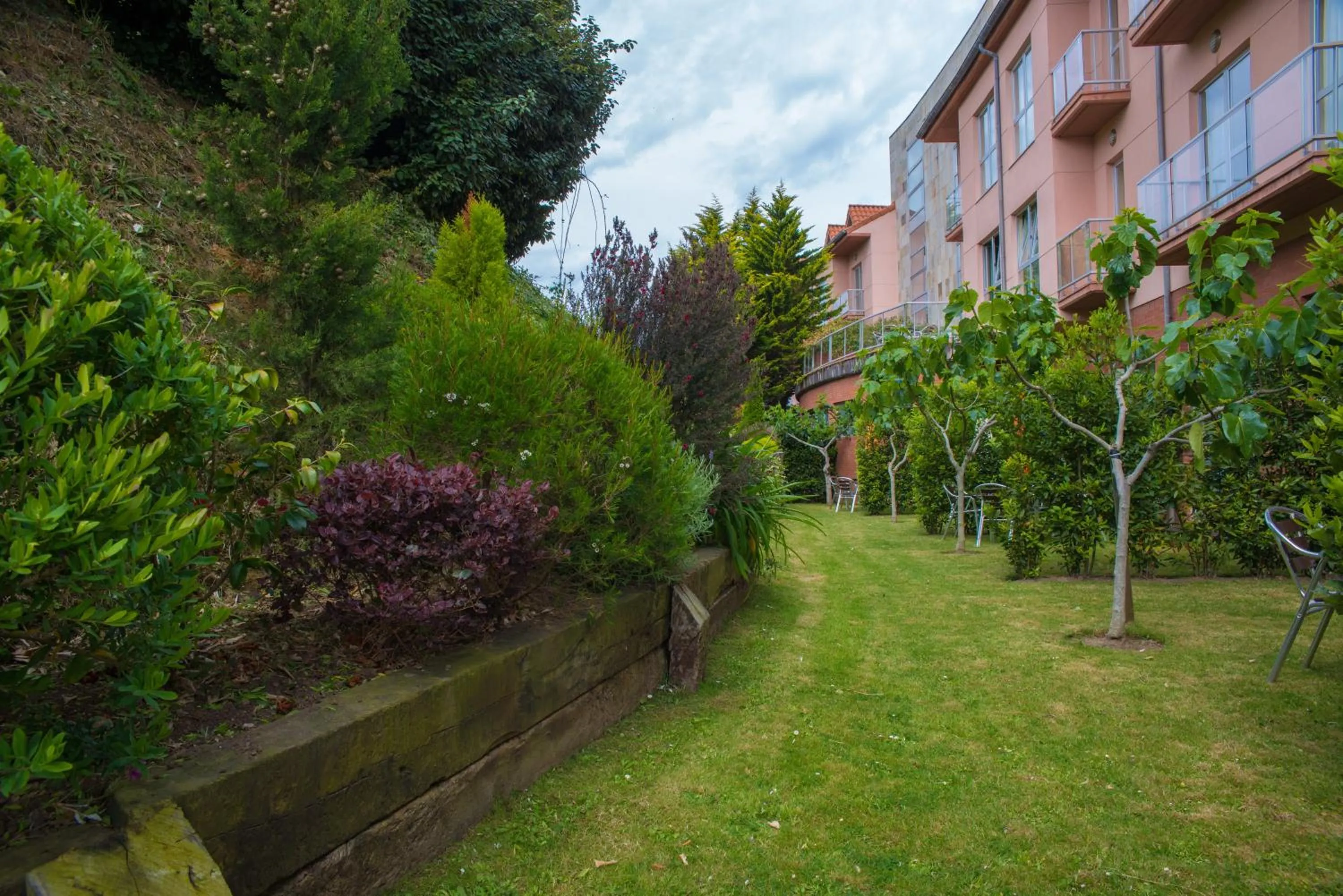 Garden in Apartamentos Mar Comillas