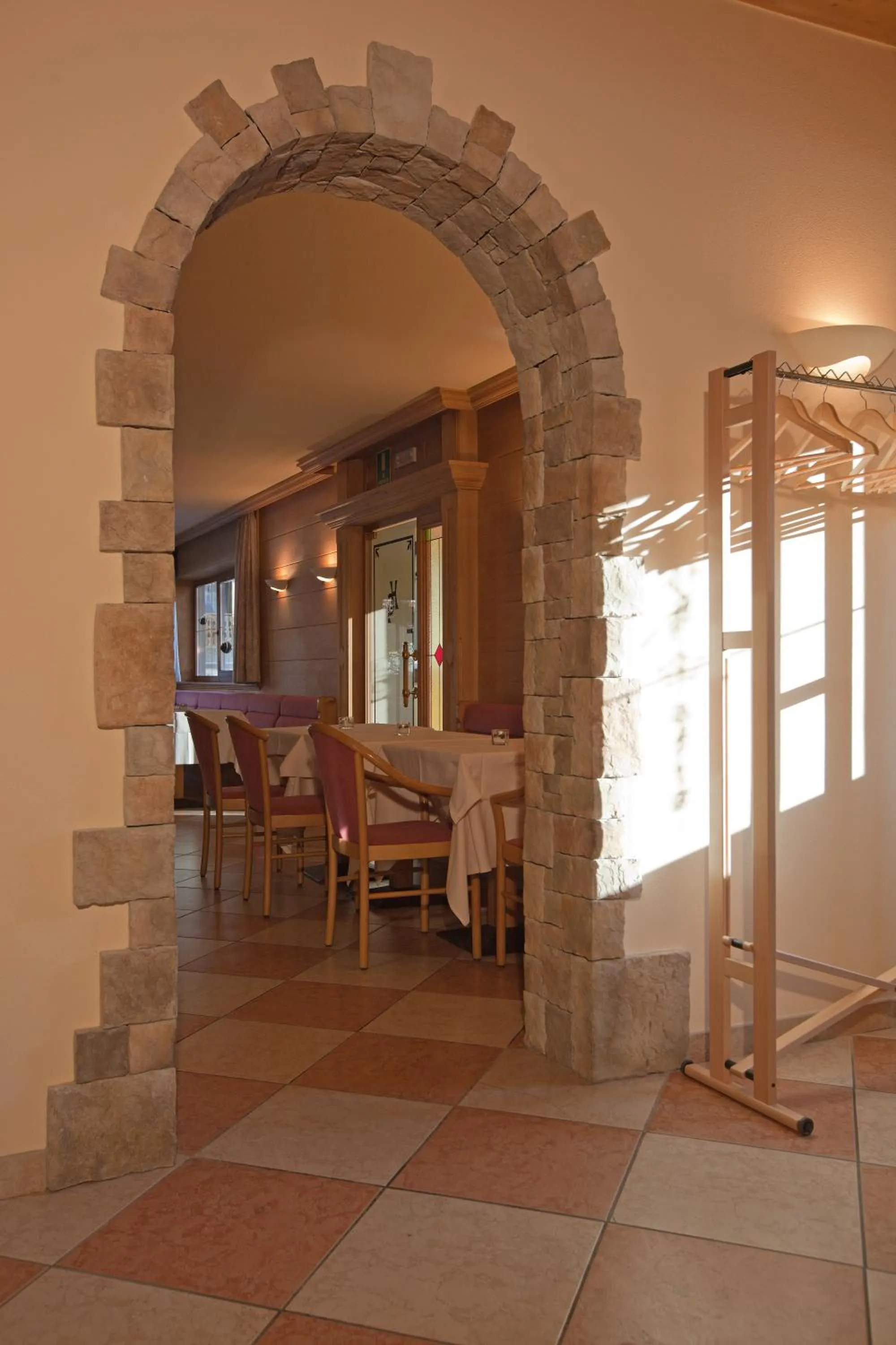 Decorative detail in Hotel Angelica