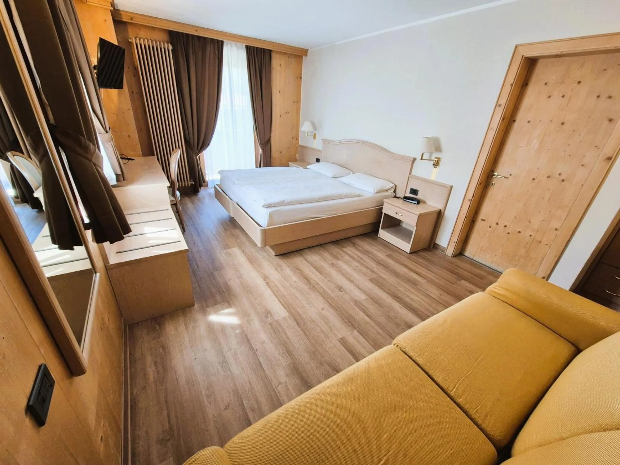 Bed in Hotel Angelica