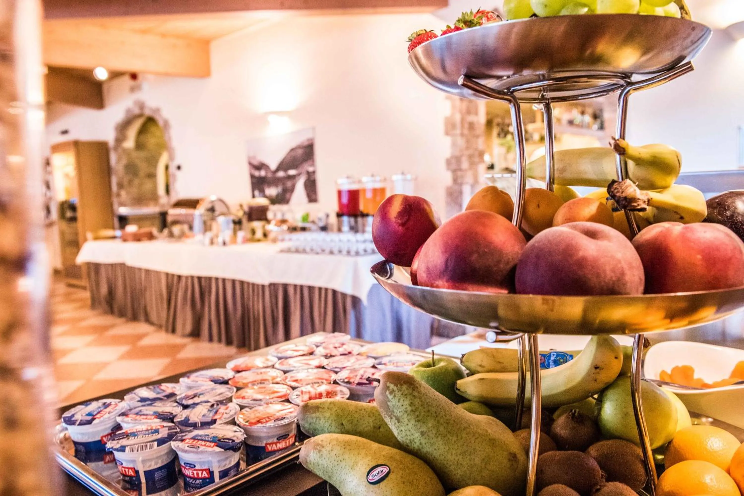 Food and drinks in Hotel Angelica