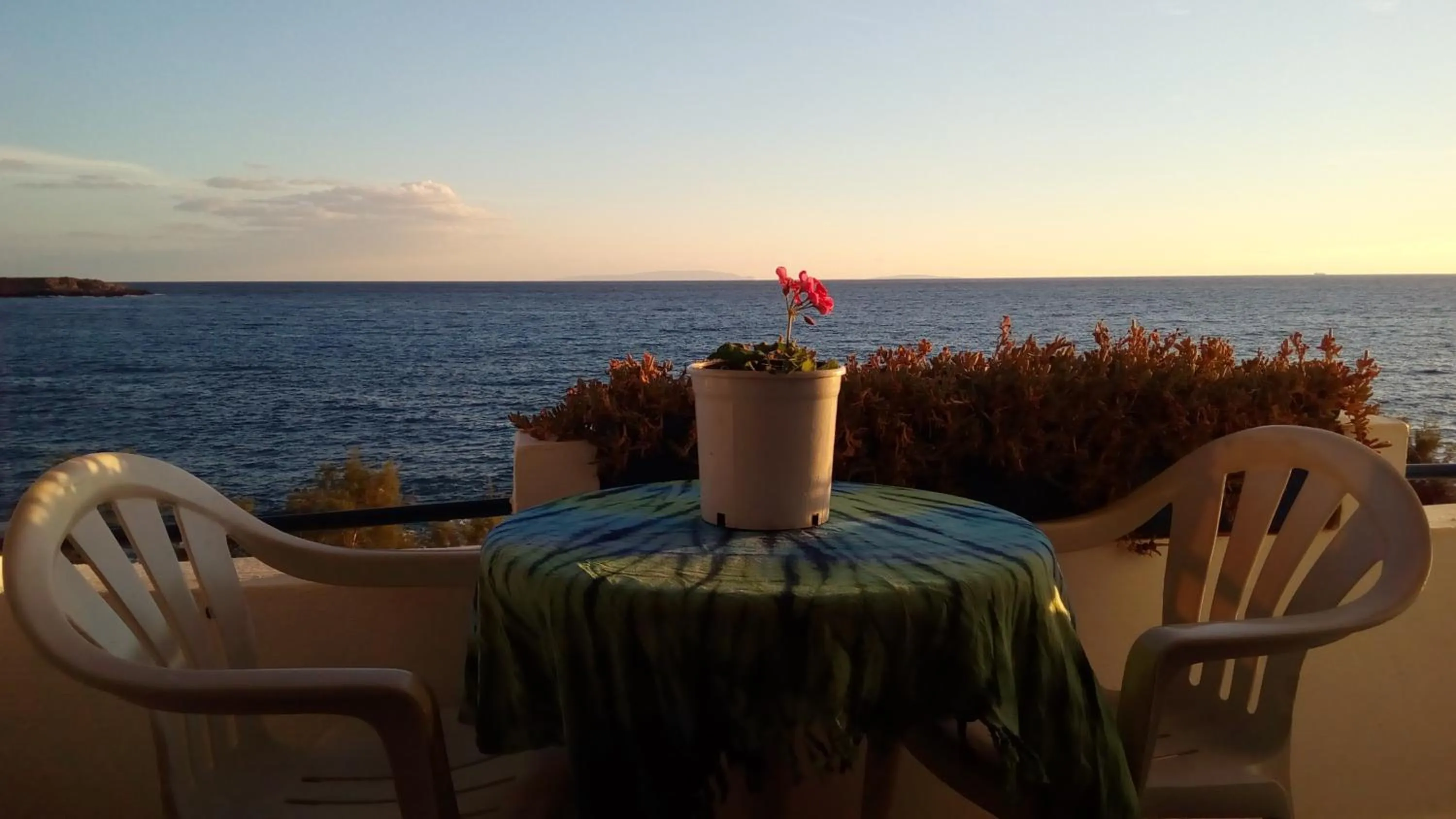 Balcony/Terrace in Taverna Akrogiali