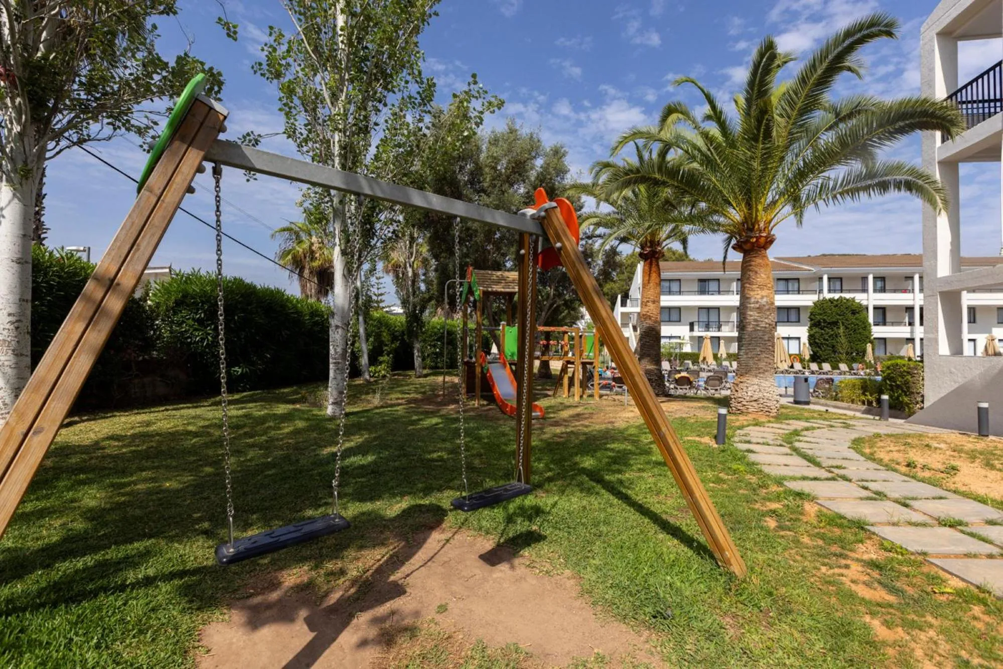 Children play ground in Hotel Bahia Pollensa