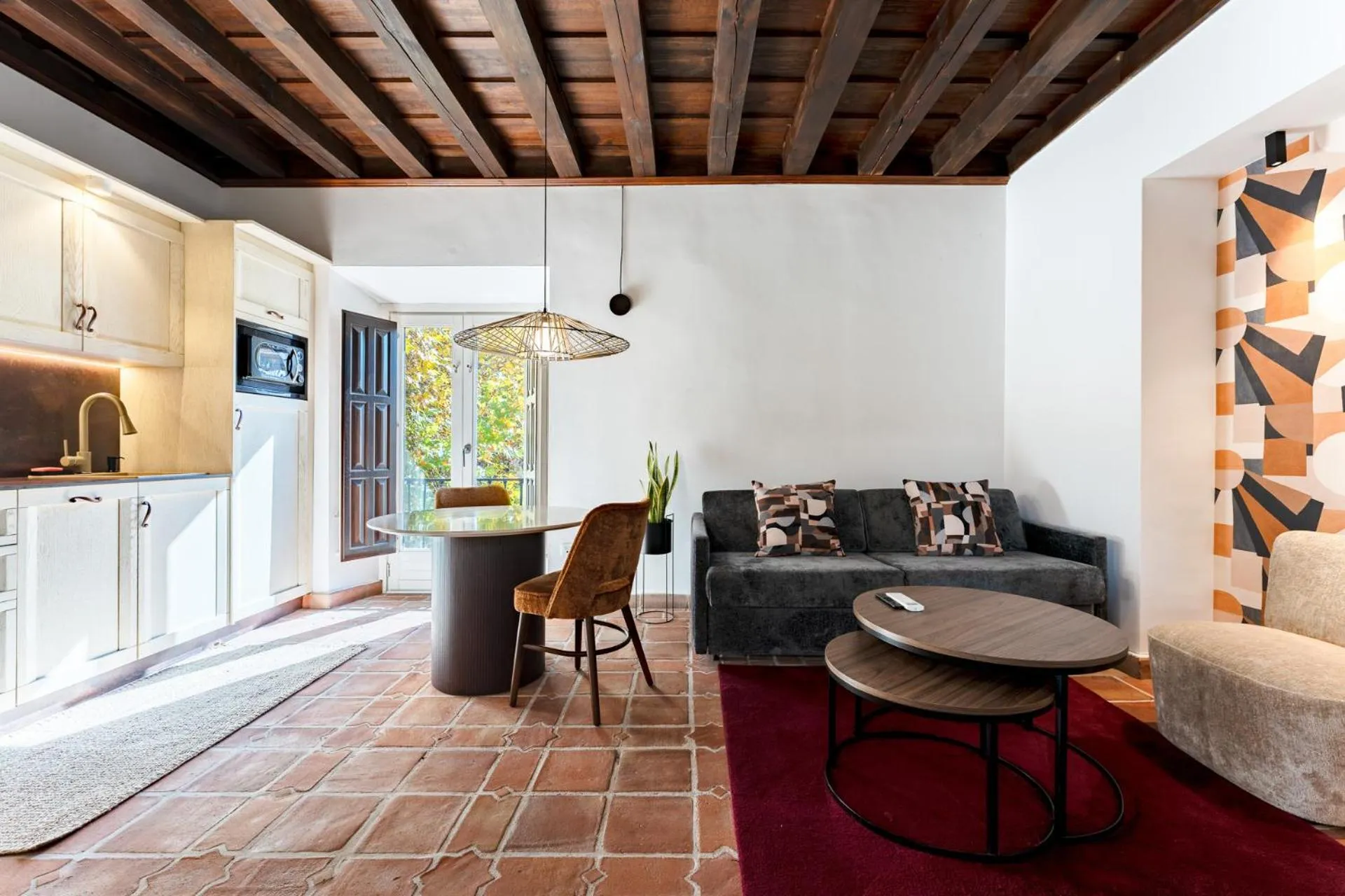 Living room in El Ladrón De Agua Palacete