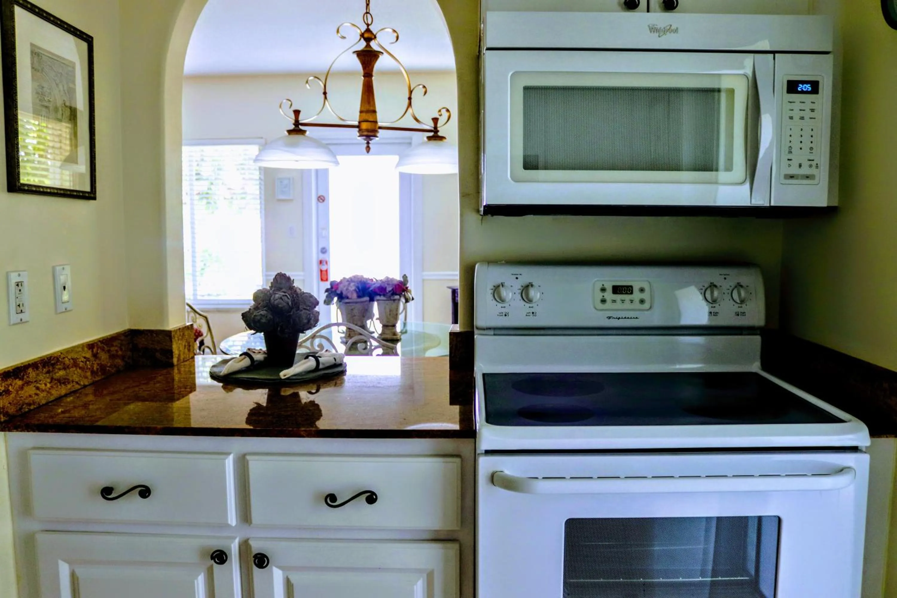 Kitchen or kitchenette in Villa Venezia