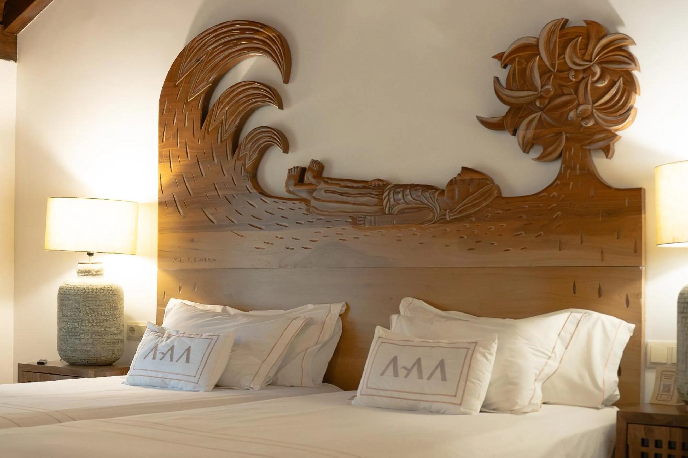 Bed in Gar Anat Hotel Boutique