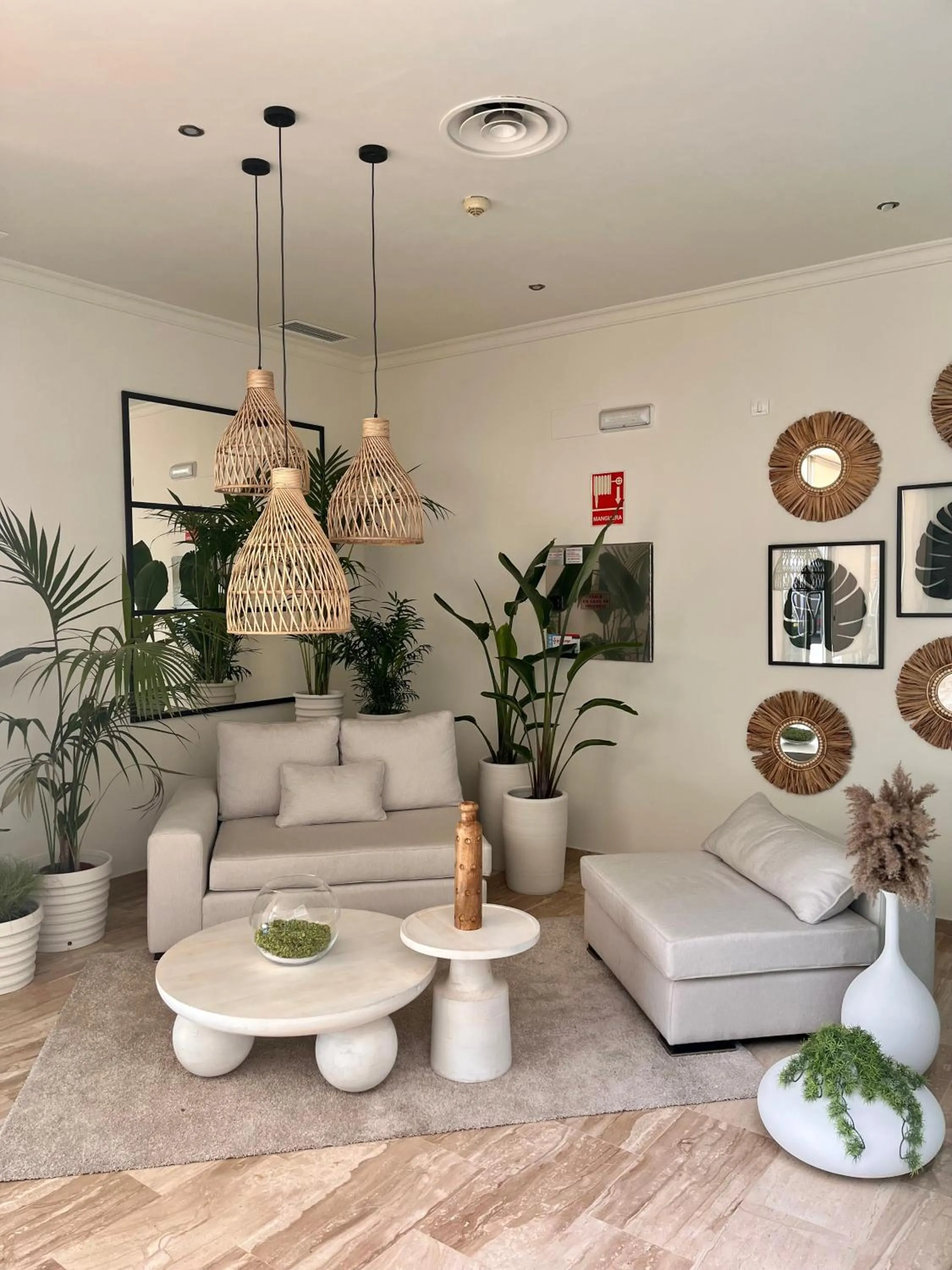 Lobby or reception in Hotel Santa Ana