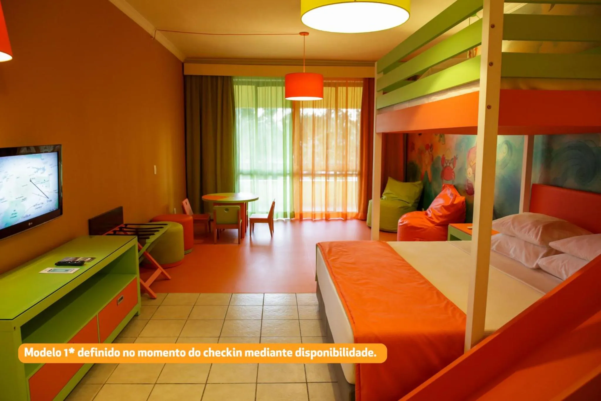 TV and multimedia, Bed in Vila Galé Cabo - All Inclusive