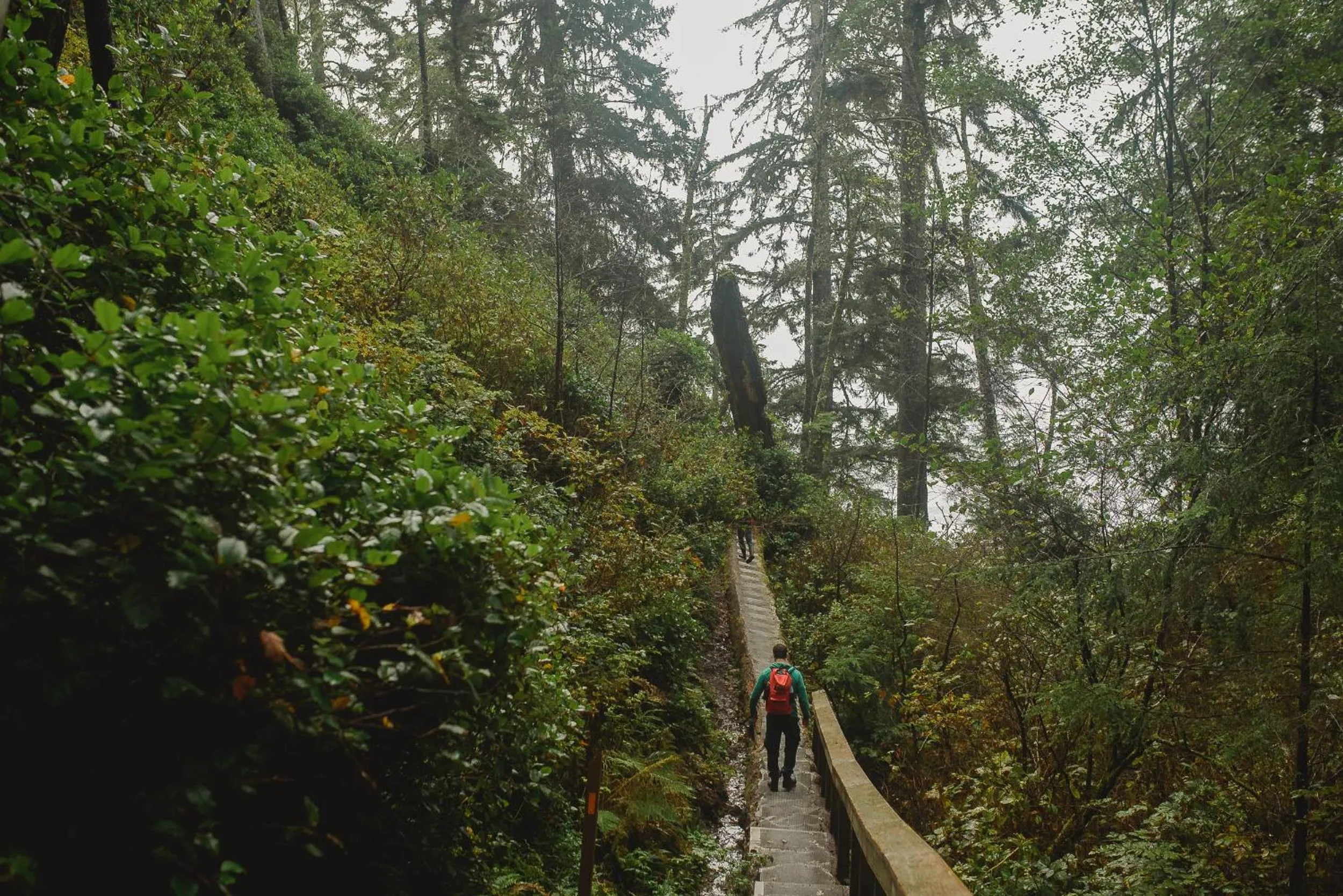 People in Fish Tales Cottage